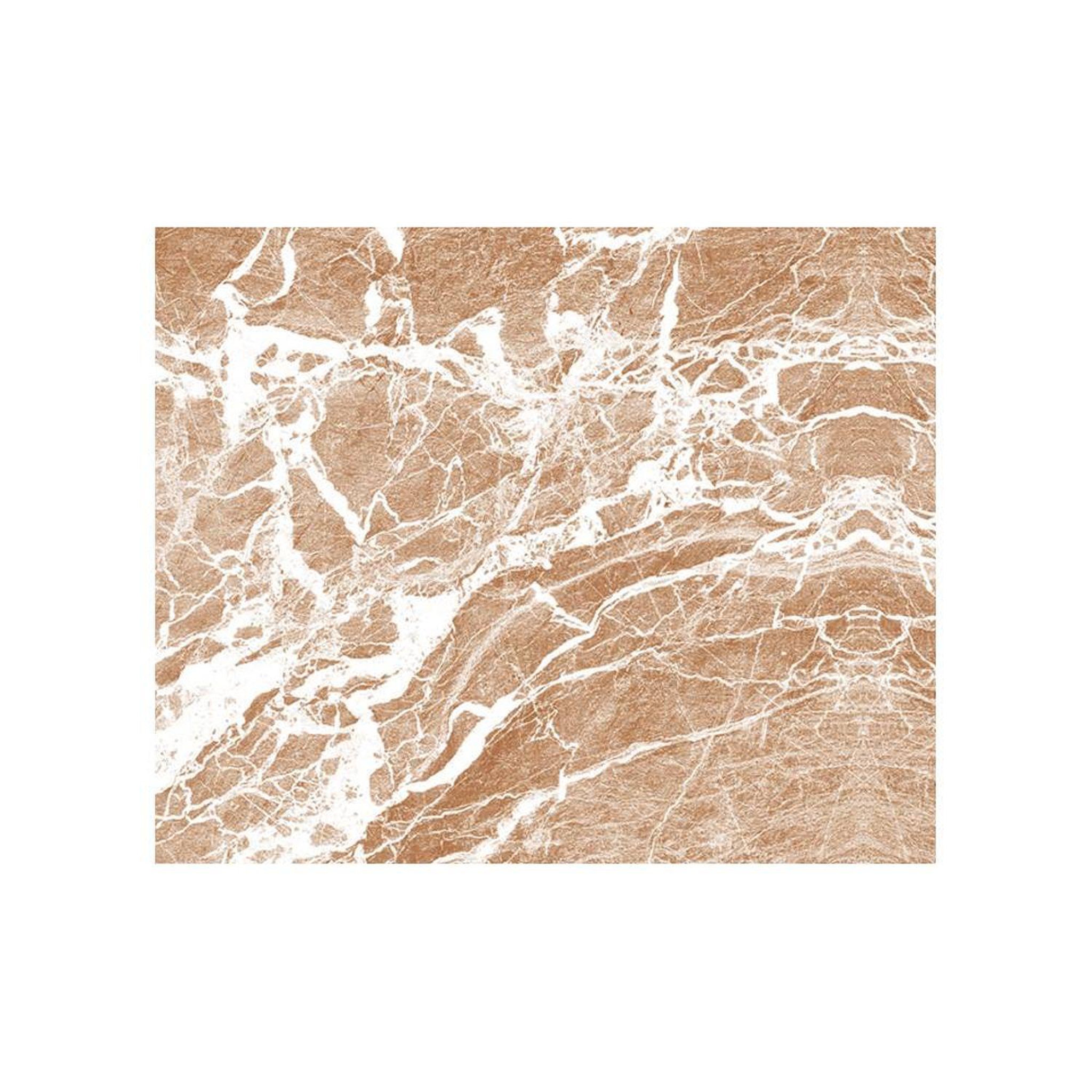 SUD TRADING Adhésif décoratif aspect beige blanc - 150 x 45cm