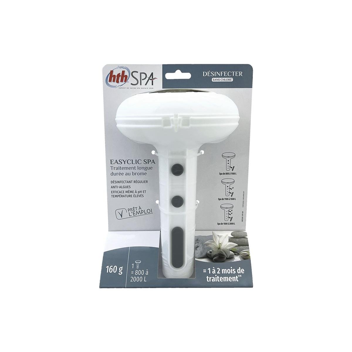 HTH Brome pour spa en diffuseur flottant EasyClic - HTH