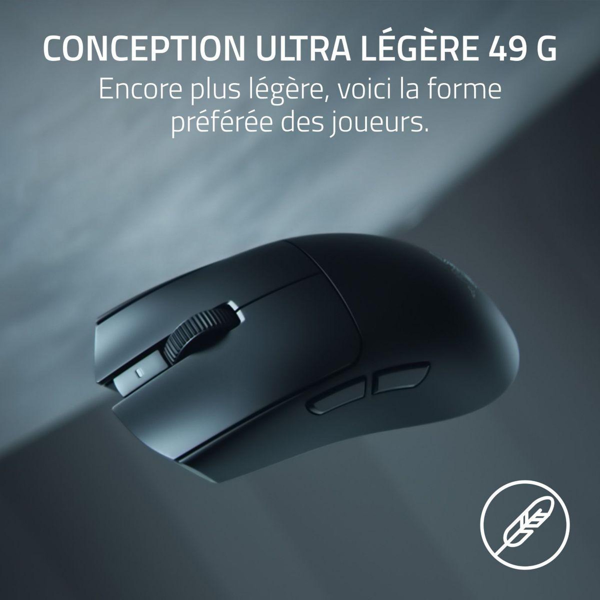 Voir la diapositive 4 : Razer Souris gamer sans fil viper v4 pro noir