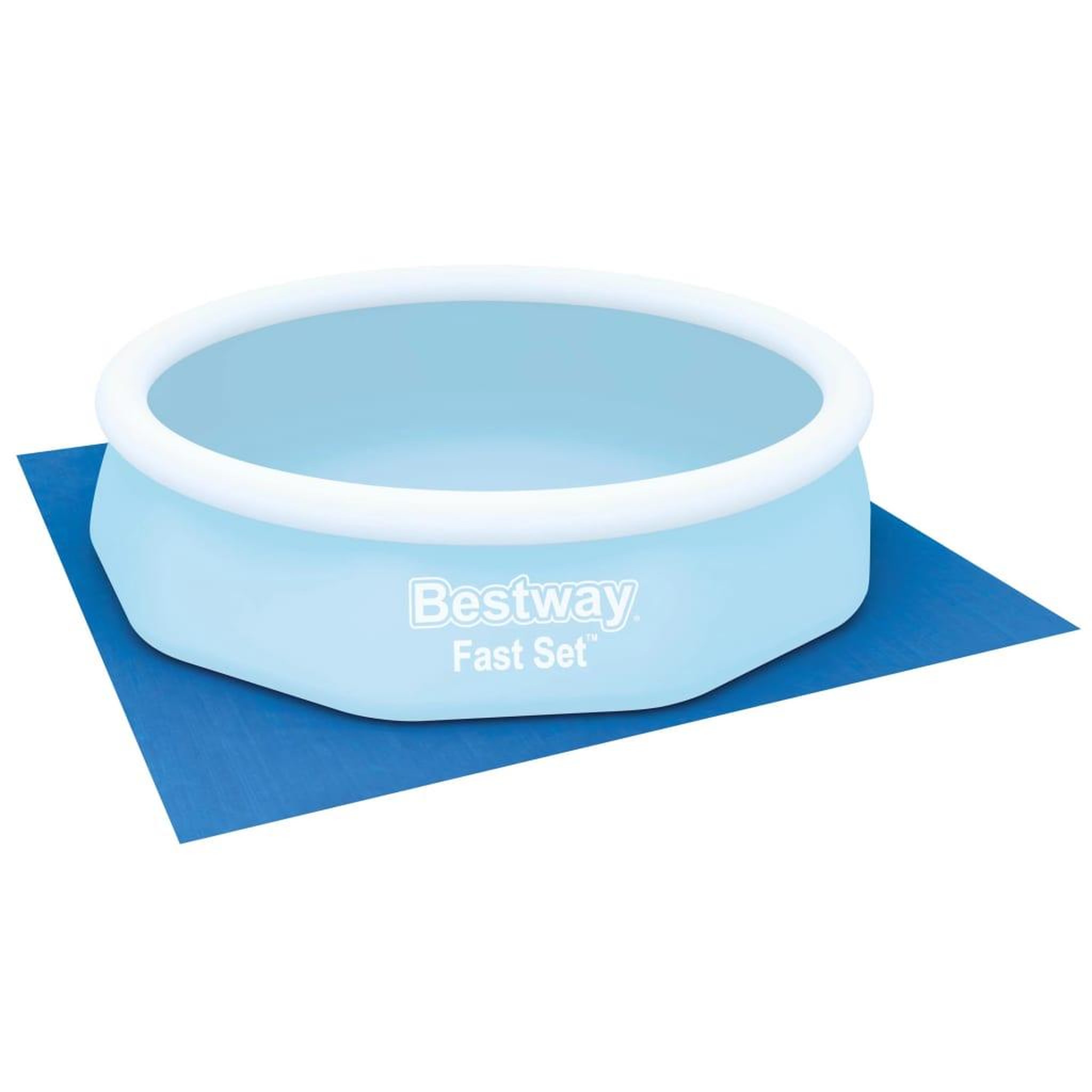 Voir la diapositive 2 : BESTWAY Bestway Tapis de sol pour piscine Flowclear 335x335 cm