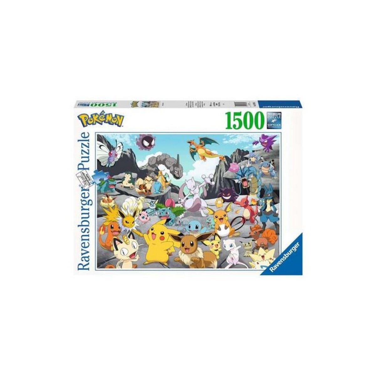 RAVENSBURGER Puzzle 1500 pièces Ravensburger Pokémon Classics