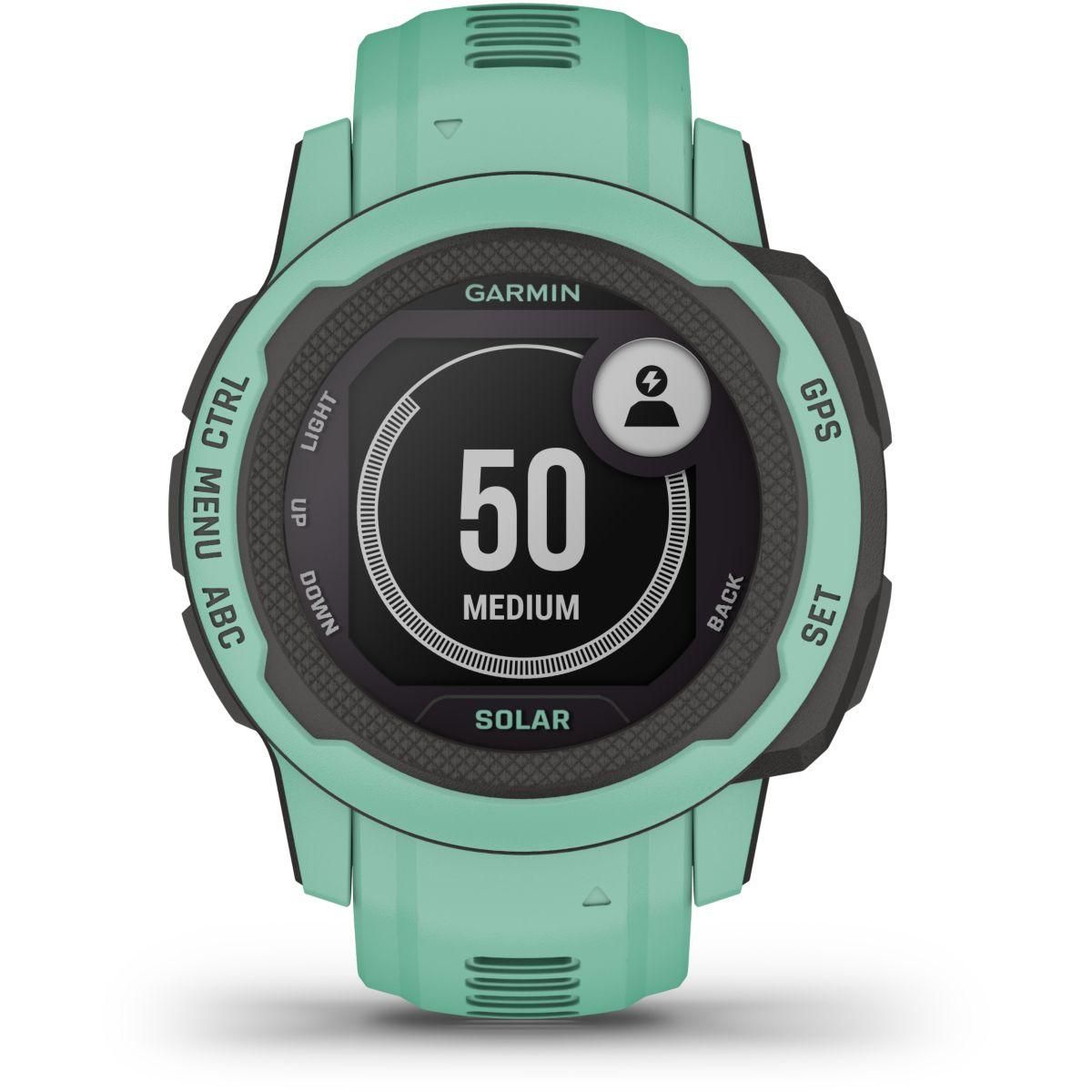GARMIN Montre sport Instinct 2S Solar Neo Tropic