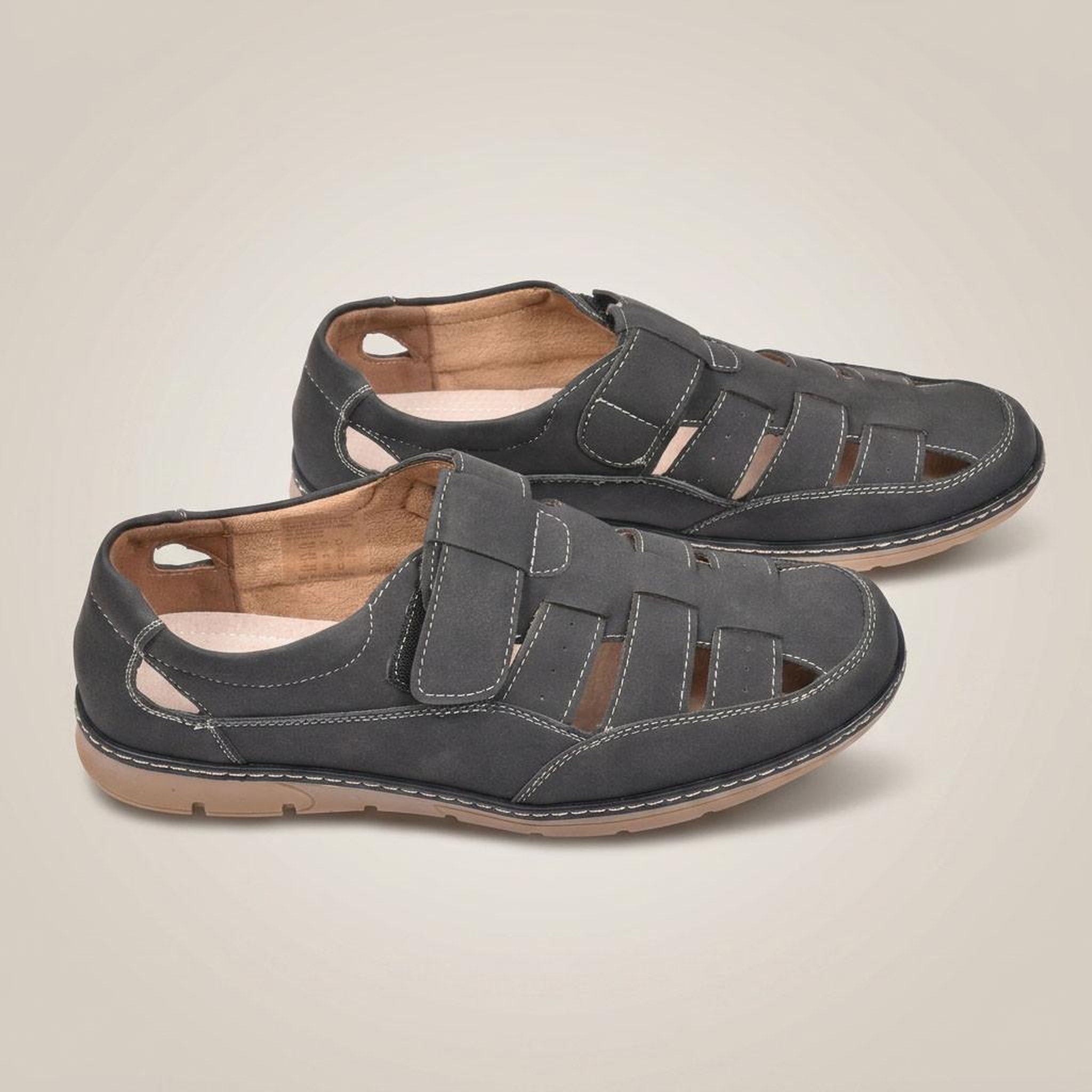 Voir la diapositive 3 : OZABI OZABI Sandales fermees homme confort ete aerées