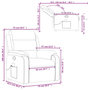 Voir la diapositive 6 : VIDAXL Fauteuil de massage inclinable rouge bordeaux velours