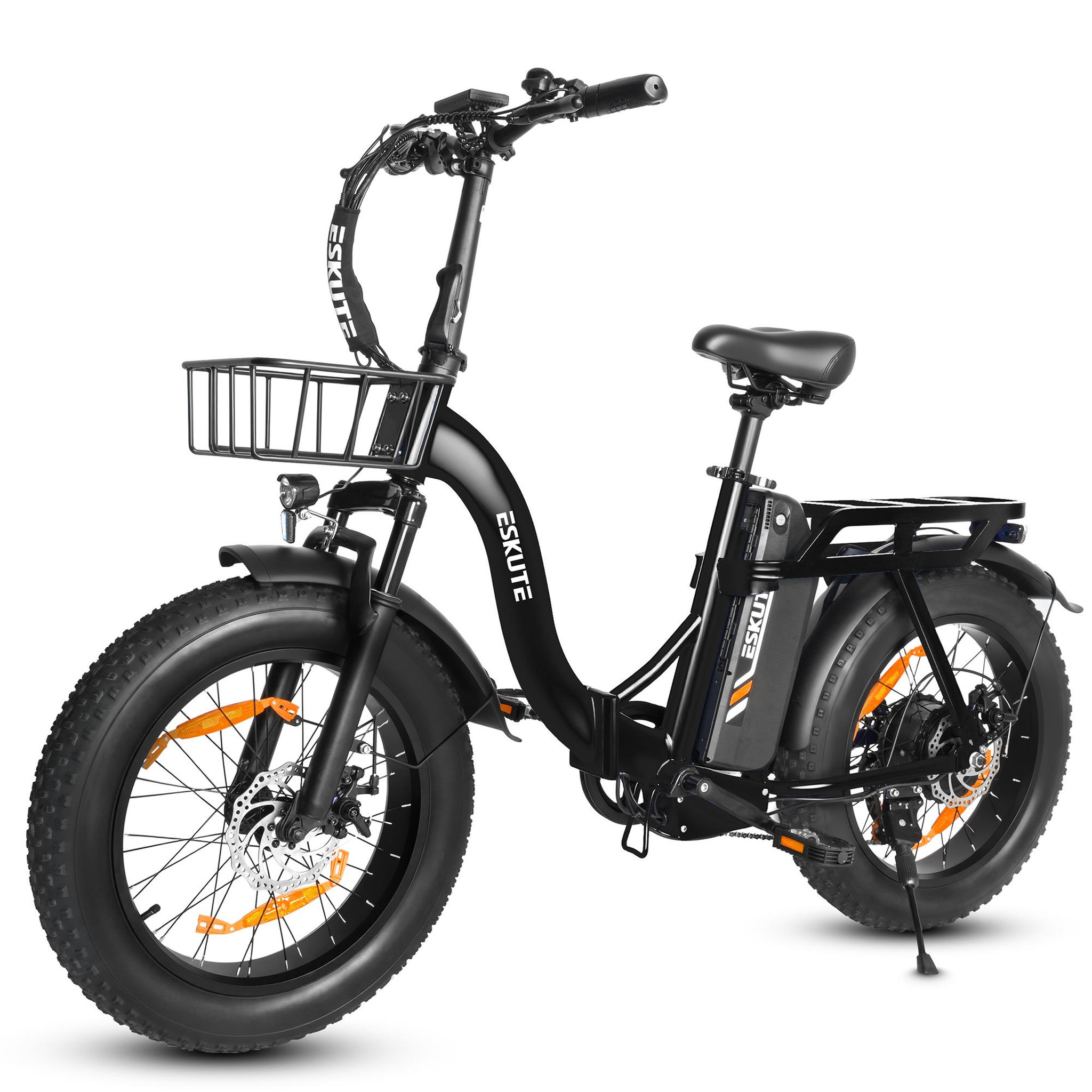 Voir la diapositive 3 : ESKUTE Vélo électrique pliable ESKUTE D202, 48V 20,8Ah