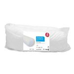 ACTUEL Taie de Traversin Basic. Coloris disponibles : Blanc