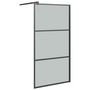 Voir la diapositive 2 : VIDAXL Paroi de douche 100x195 cm Verre ESG fonce Noir