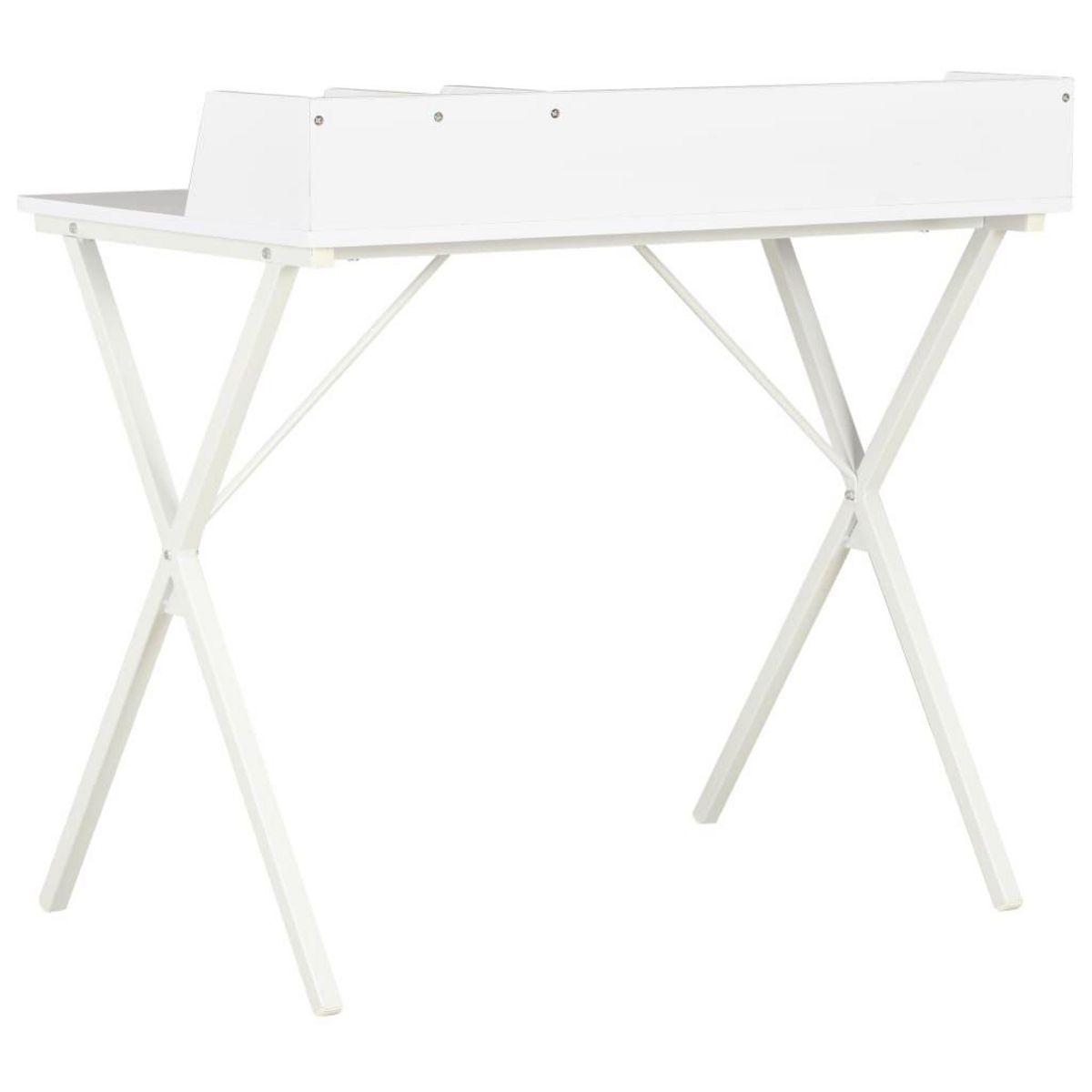 VIDAXL Bureau Blanc 80x50x84 cm