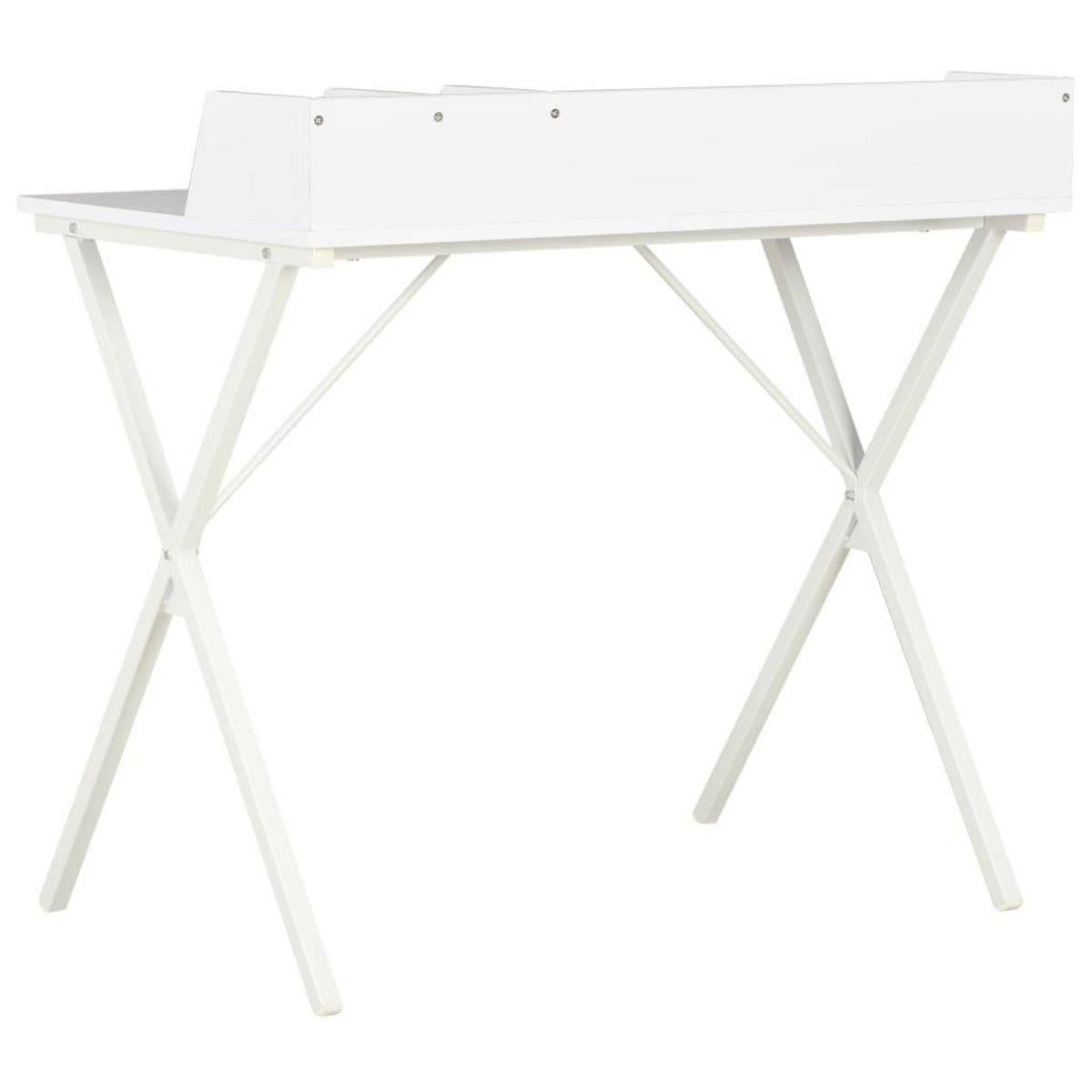 VIDAXL Bureau Blanc 80x50x84 cm