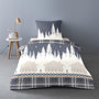 Voir la diapositive 1 : Dourev Housse de couette Flanelle 140x200 RIM + 1 taie