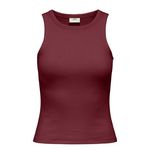 JACQUELINE DE YONG Débardeur  Femme JDY Vaya. Coloris disponibles : Rouge