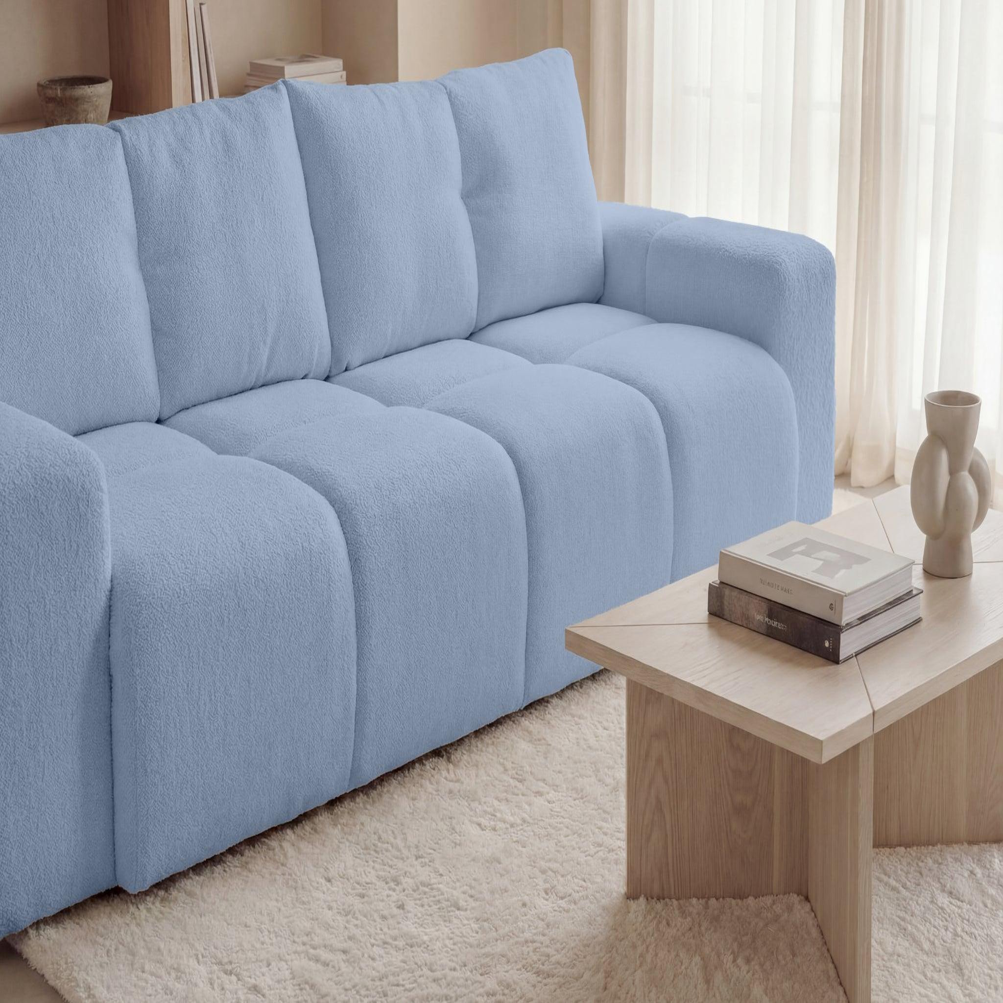 Voir la diapositive 4 : CASANOVA PARIS Constance - canapé droit tissu chenille