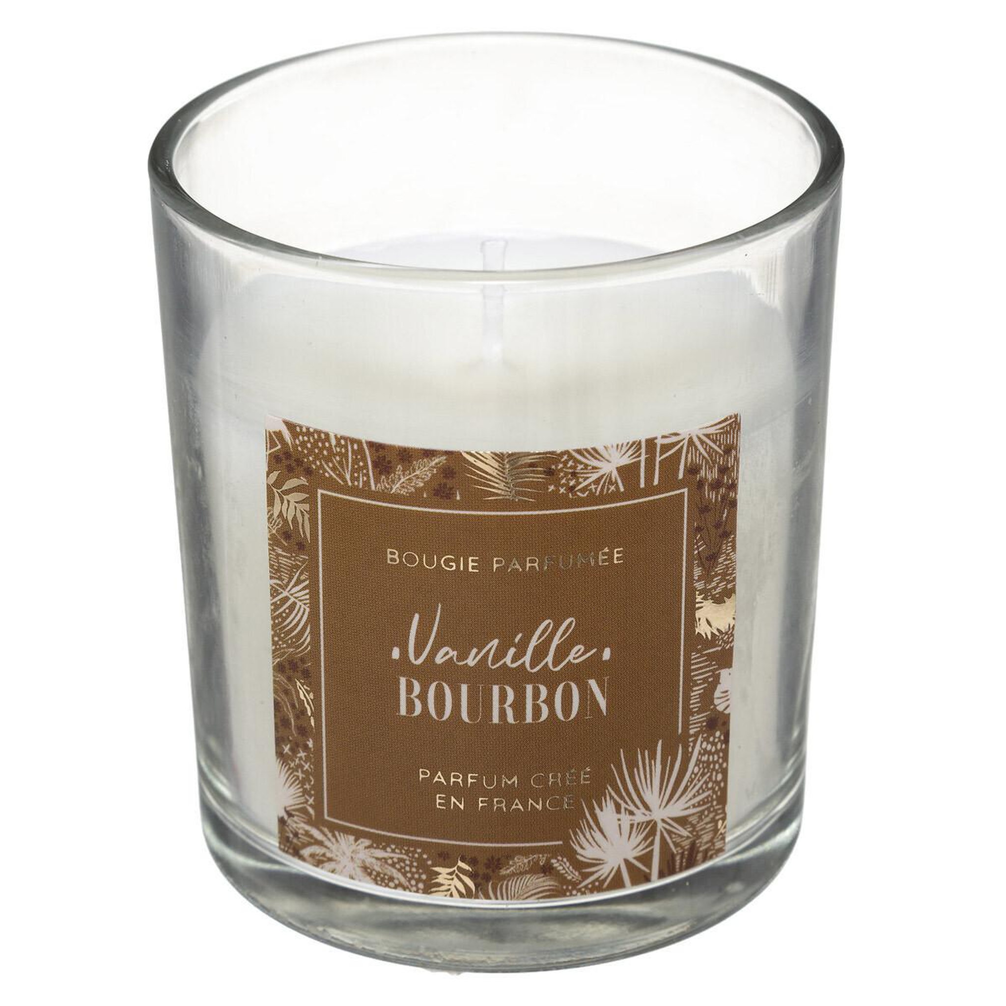 Voir la diapositive 2 : COMPTOIR DE LA BOUGIE Bougie parfumée cloche  loli  130g vanille bourbon
