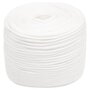 Voir la diapositive 2 : VIDAXL Corde de bateau Blanc complet 10 mm 50 m Polypropylene