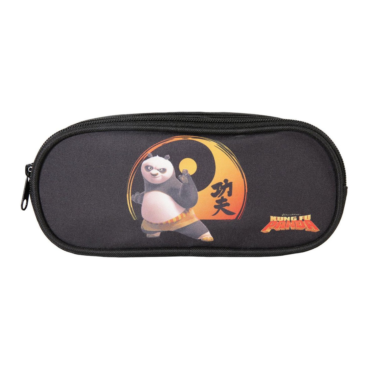Bagtrotter Trousse rectangulaire noire Kung Fu Panda - Bagtrotter