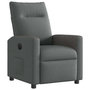 Voir la diapositive 4 : VIDAXL Fauteuil inclinable electrique Gris fonce Tissu