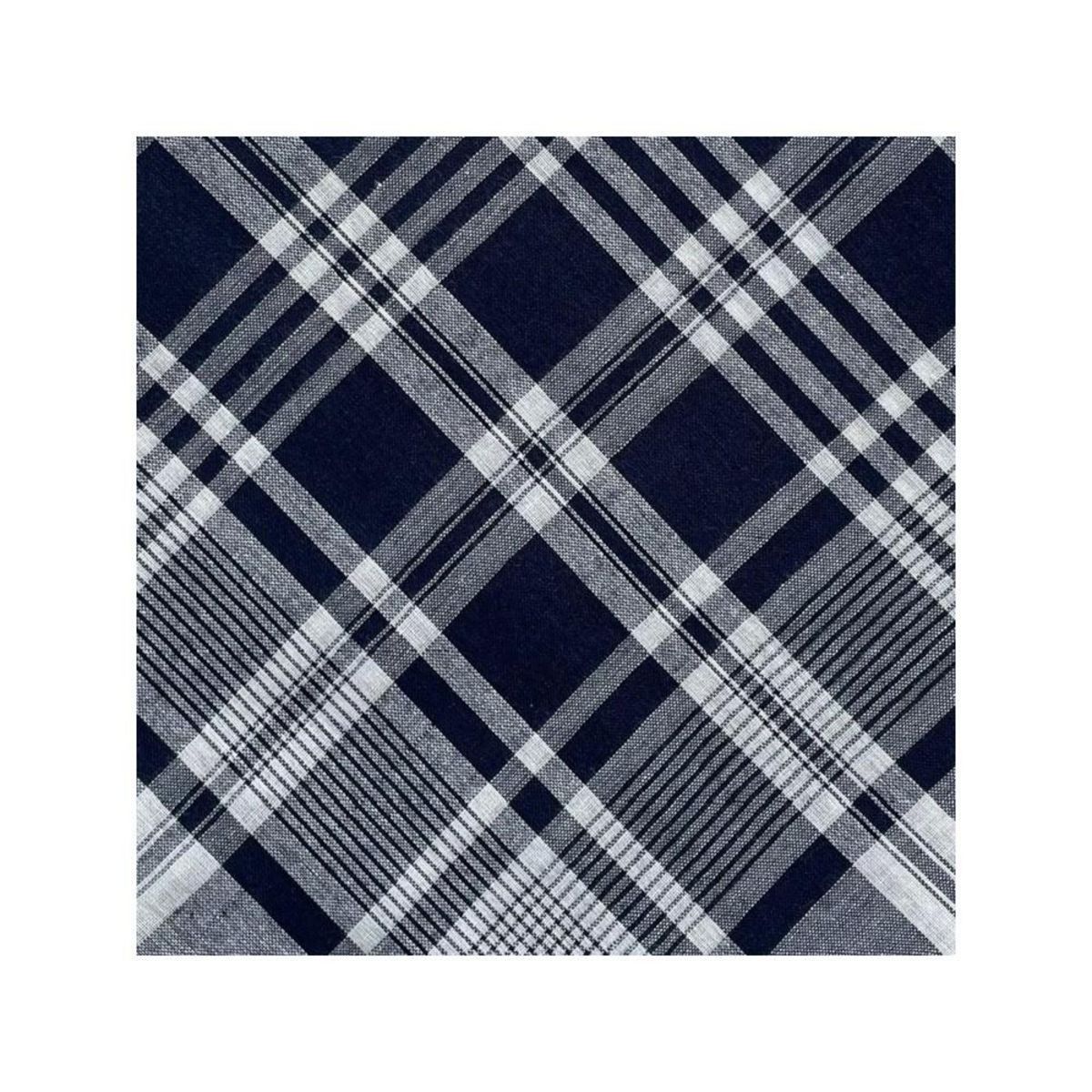 VANDERSICKEL Lot de 12 mouchoirs Homme travail 50x50 cm 100% coton