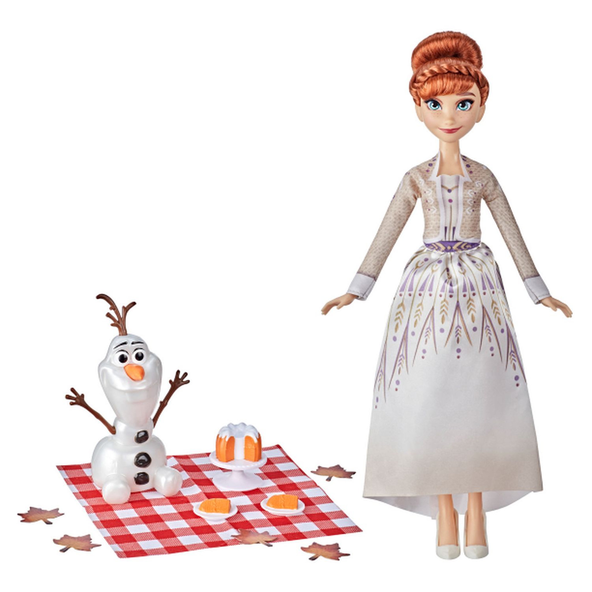 Voir la diapositive 1 : HASBRO Disney Frozen II - Pique-nique automnal d'Anna et Olaf