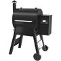 Voir la diapositive 1 : TRAEGER Barbecue pellet Pro 575 noir sur chariot, grille haute 56x18 cm, grille basse 56x48 cm