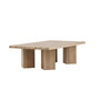 Voir la diapositive 3 : Paris Prix Table Basse Design  Lillehammer   140cm Naturel