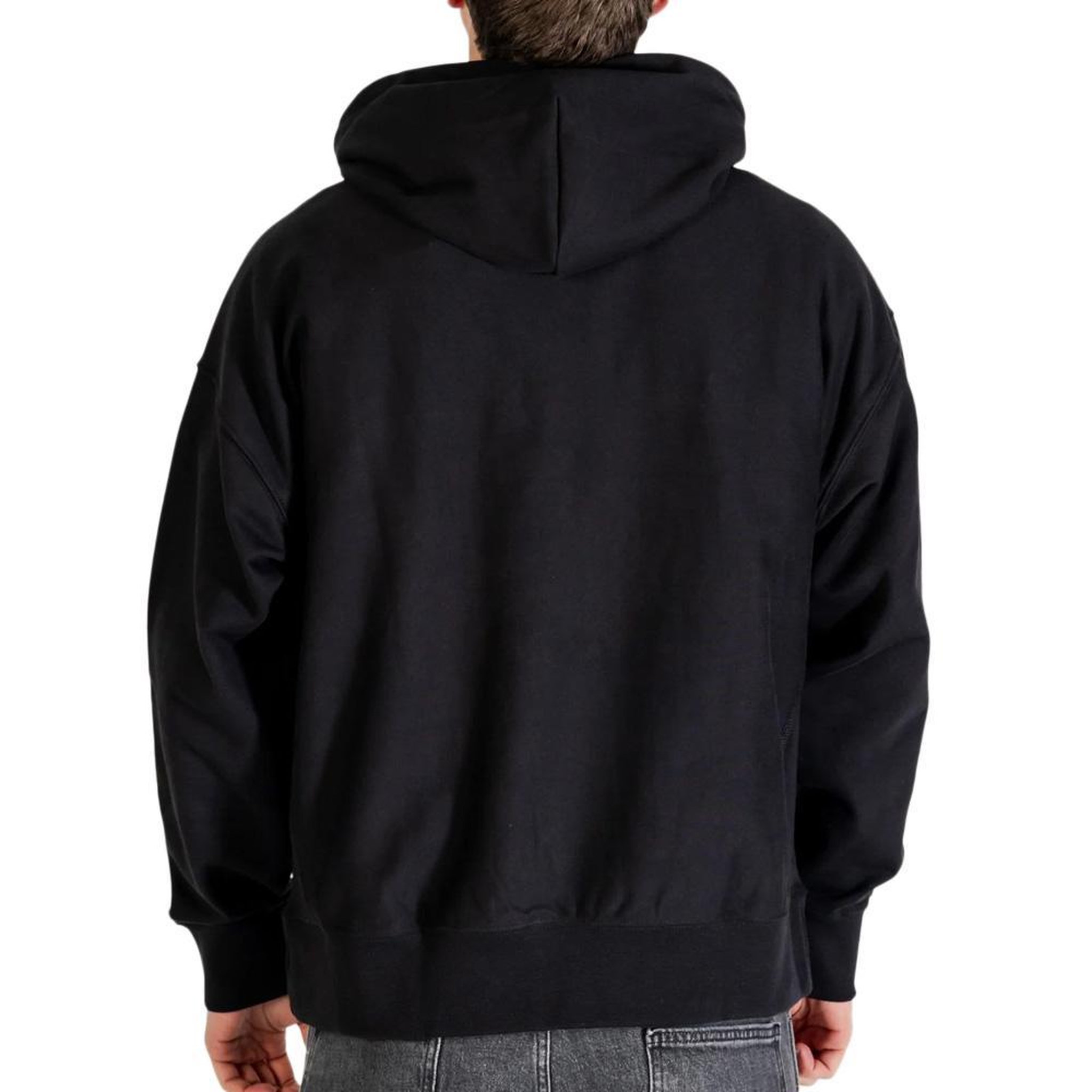 Voir la diapositive 2 : CALVIN KLEIN JEANS Sweat à Capuche Noir Homme Calvin Klein Jeans Premiums