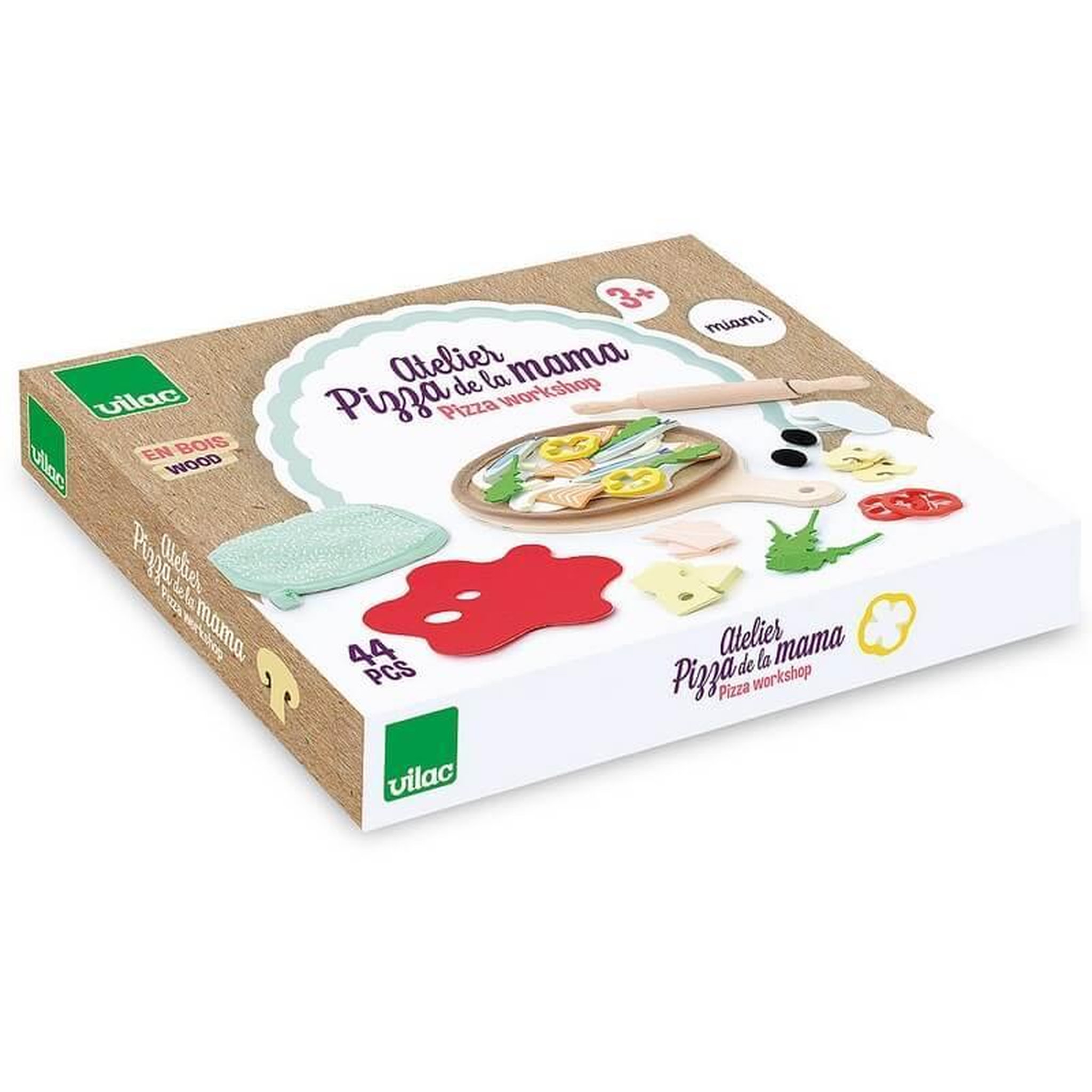 Voir la diapositive 3 : Vilac Atlier pizza della mamma -