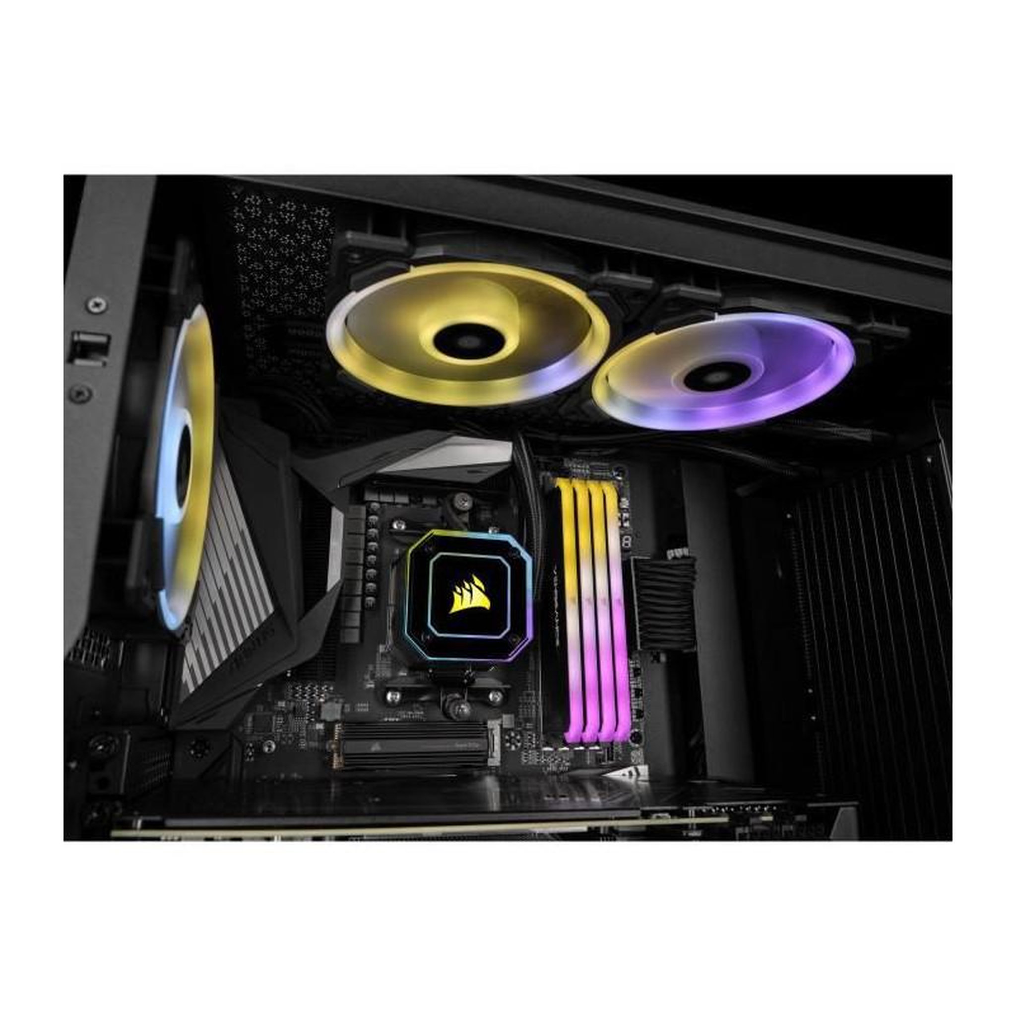 Voir la diapositive 4 : Corsair CORSAIR Memoire Vengeance RGB RS 3600MHz 32GB 2x16GB DIMM DDR4 for AMD Ryzen + Intel XMP CMG32GX4M2D3600C18
