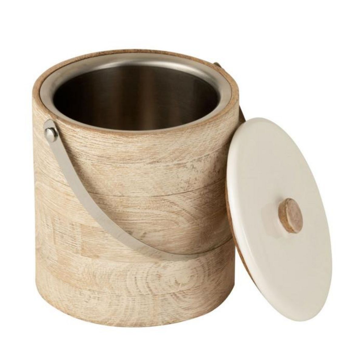 Paris Prix Cache-Pot en Bois  Corde  19cm Naturel