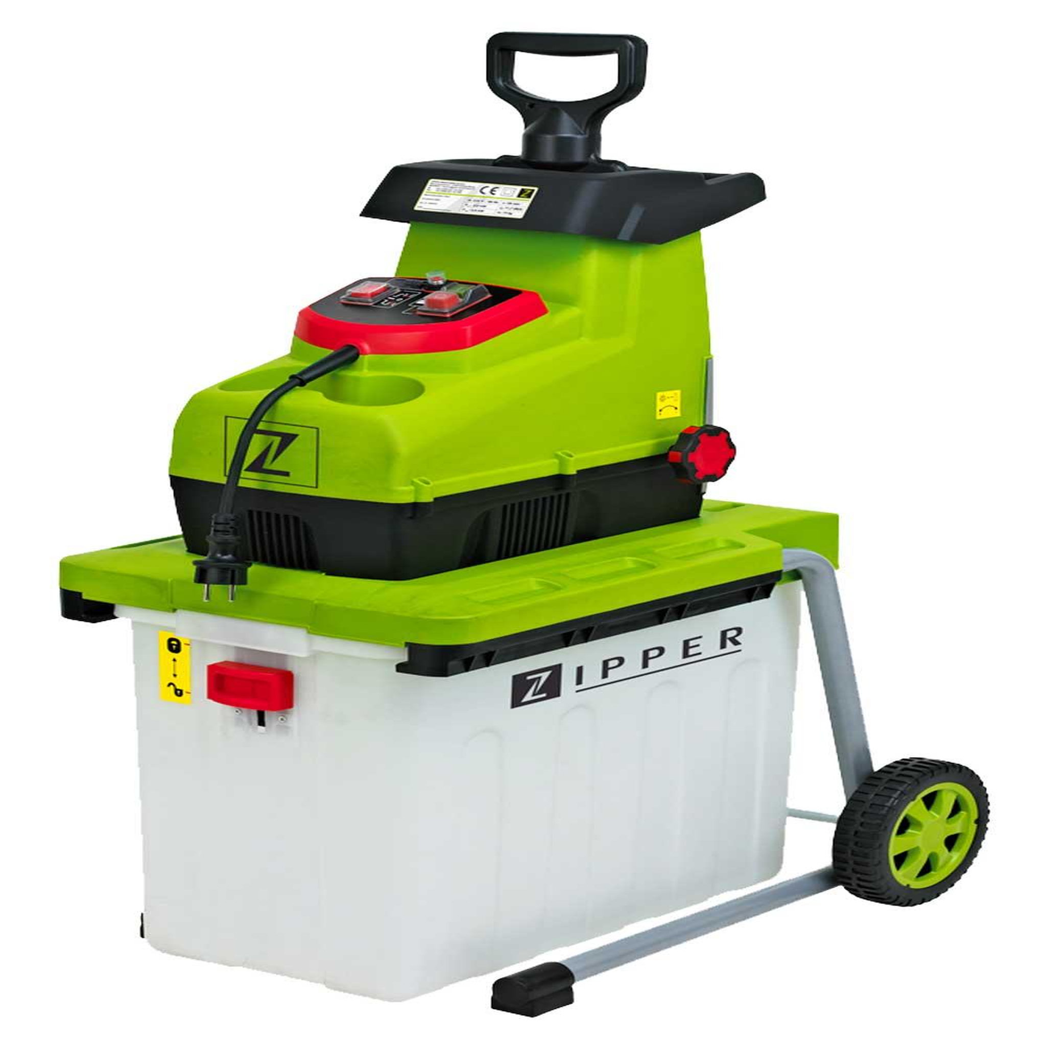 ZIPPER Broyeur de végétaux - extra silencieux - 2800 W - 230V