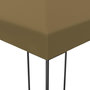 Voir la diapositive 4 : VIDAXL Chapiteau 3x4 m Taupe 180 g/m²
