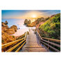 Voir la diapositive 2 : RAVENSBURGER puzzle 1000 pièces - Escalier vers la Plage de Camilo, Algarve