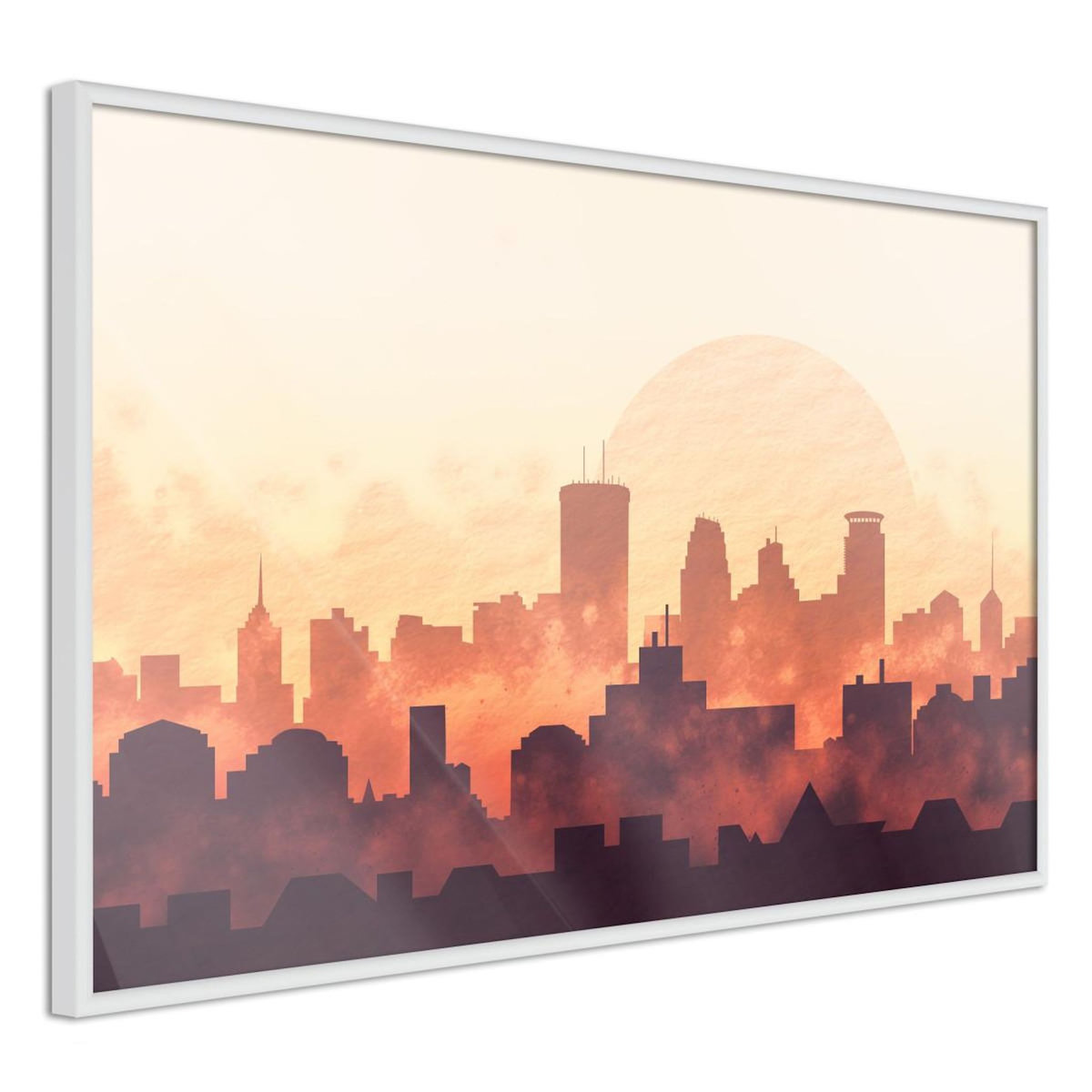 Paris Prix Affiche Murale Encadrée  Melancholy of Sunset