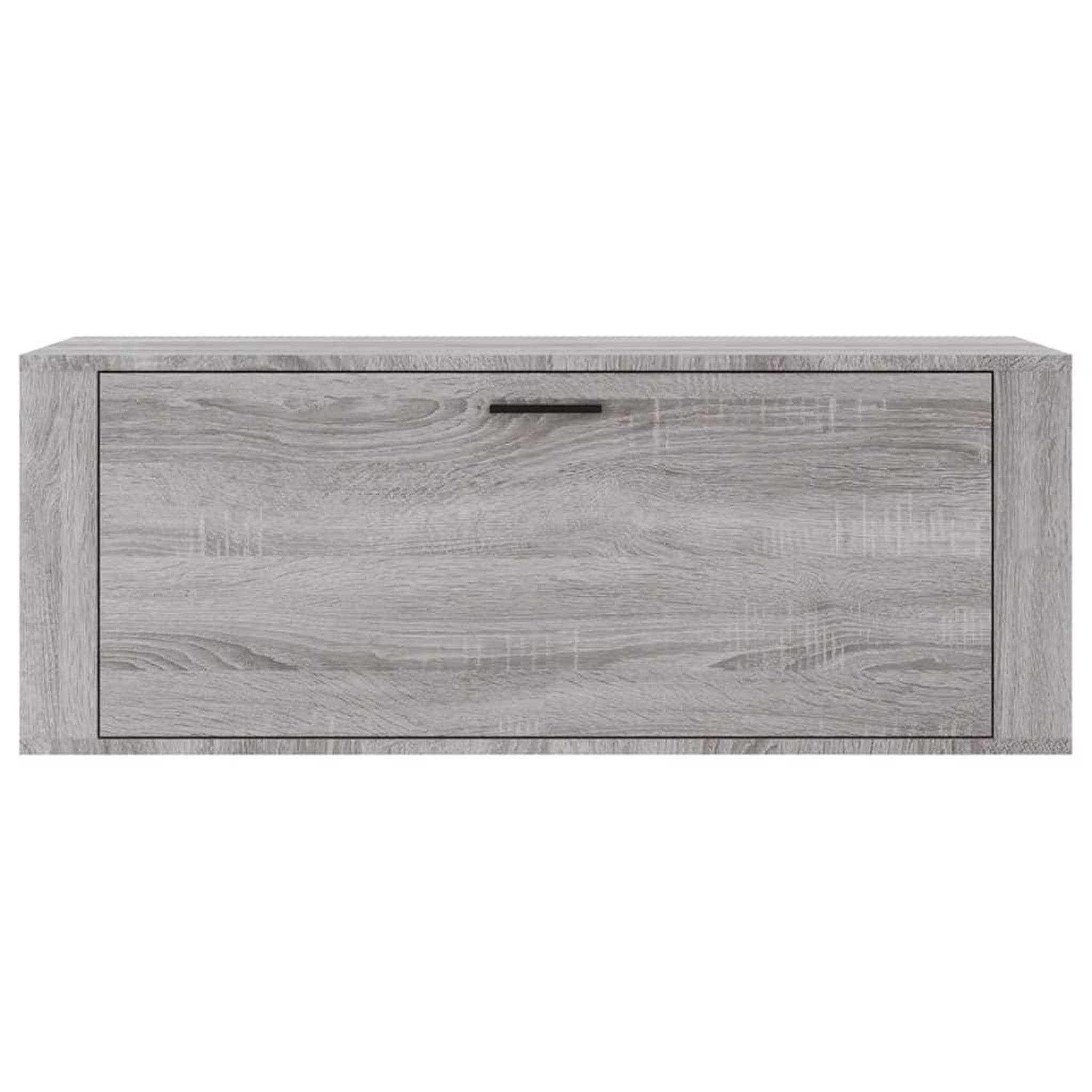 Voir la diapositive 5 : VIDAXL Armoire a chaussures murale Sonoma gris 100x35x38 cm