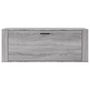 Voir la diapositive 5 : VIDAXL Armoire a chaussures murale Sonoma gris 100x35x38 cm