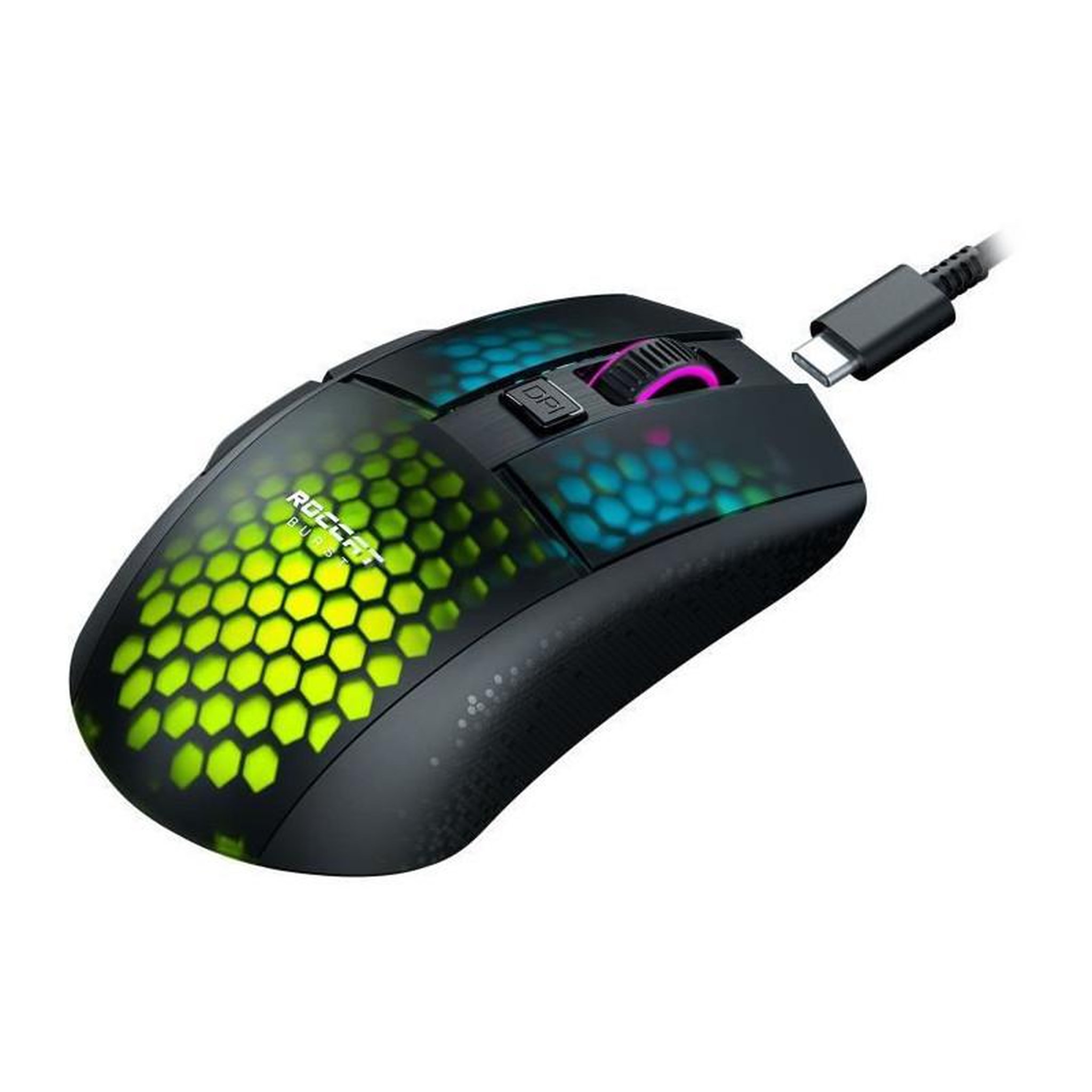 Voir la diapositive 3 : Roccat Souris Gaming - Filaire - ROCCAT - Burst Pro Air - Noir