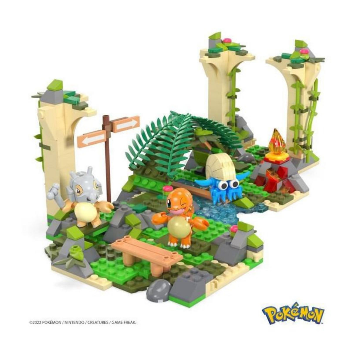 MEGA CONSTRUX MEGA CONSTRUX - POKEMON - Les Ruines Oubliees - jouet de construction - 6 ans et +