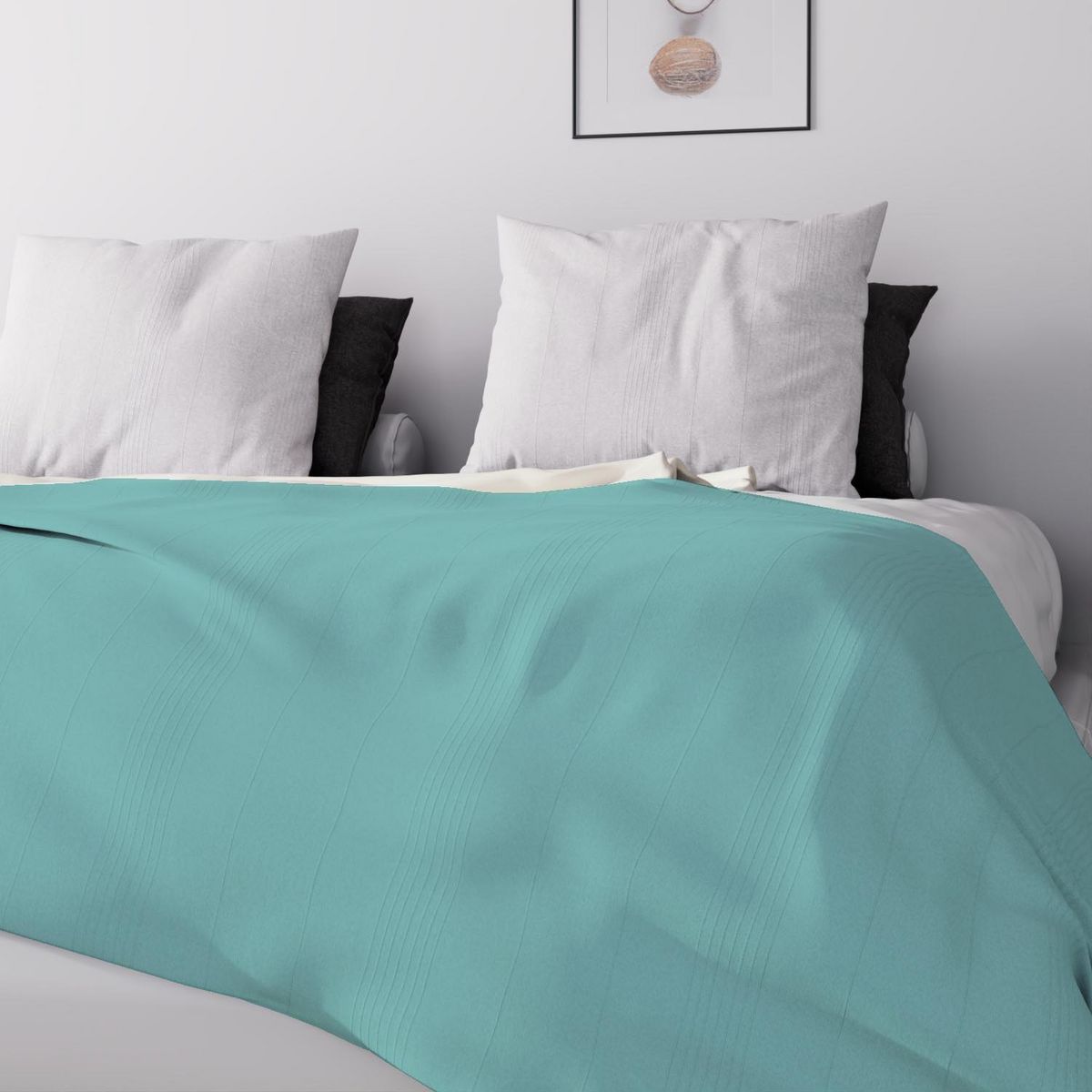 SOLEIL D'OCRE Jeté de lit, canapé, plaid ADELE par Soleil d'ocre