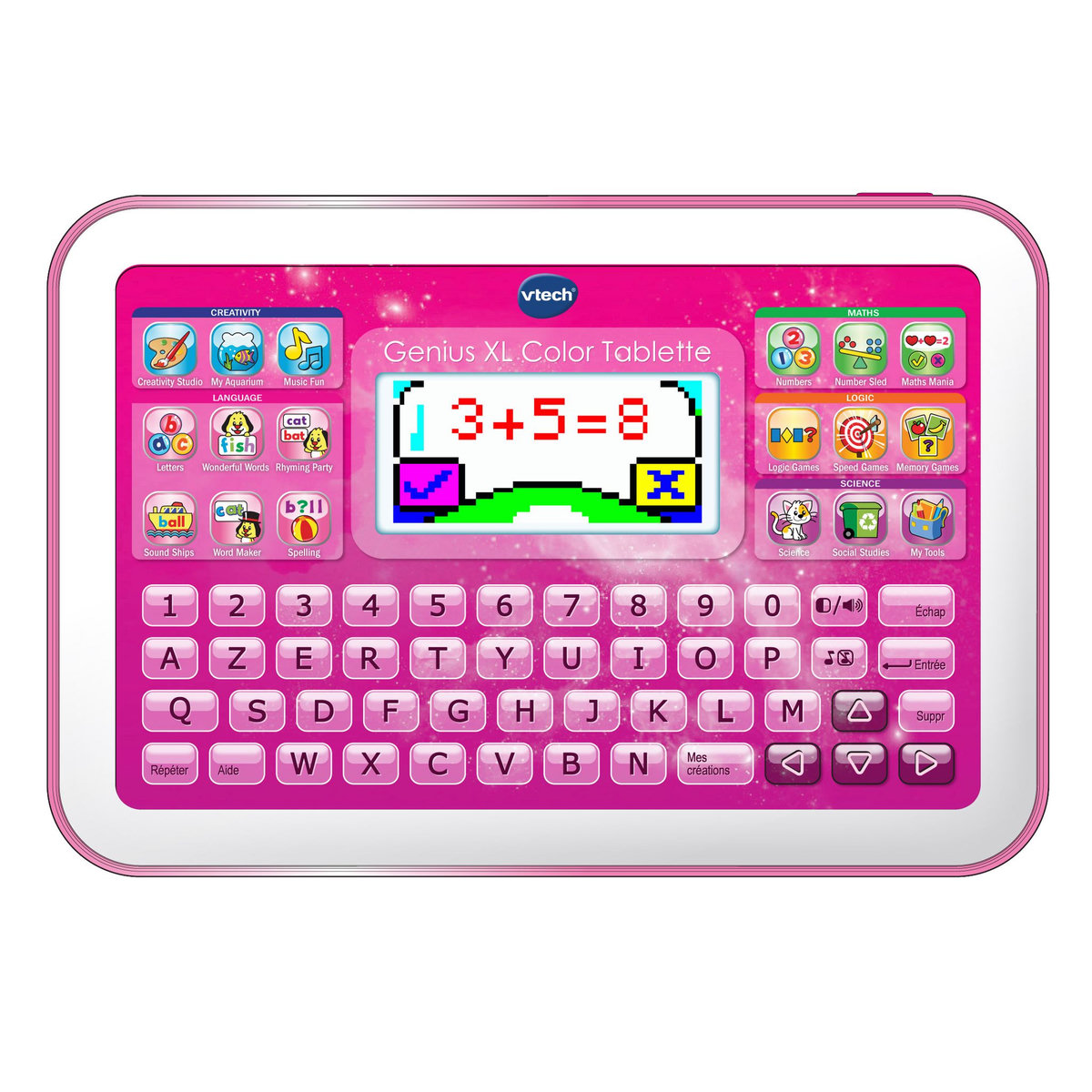 VTECH Genius XL color tablette rose