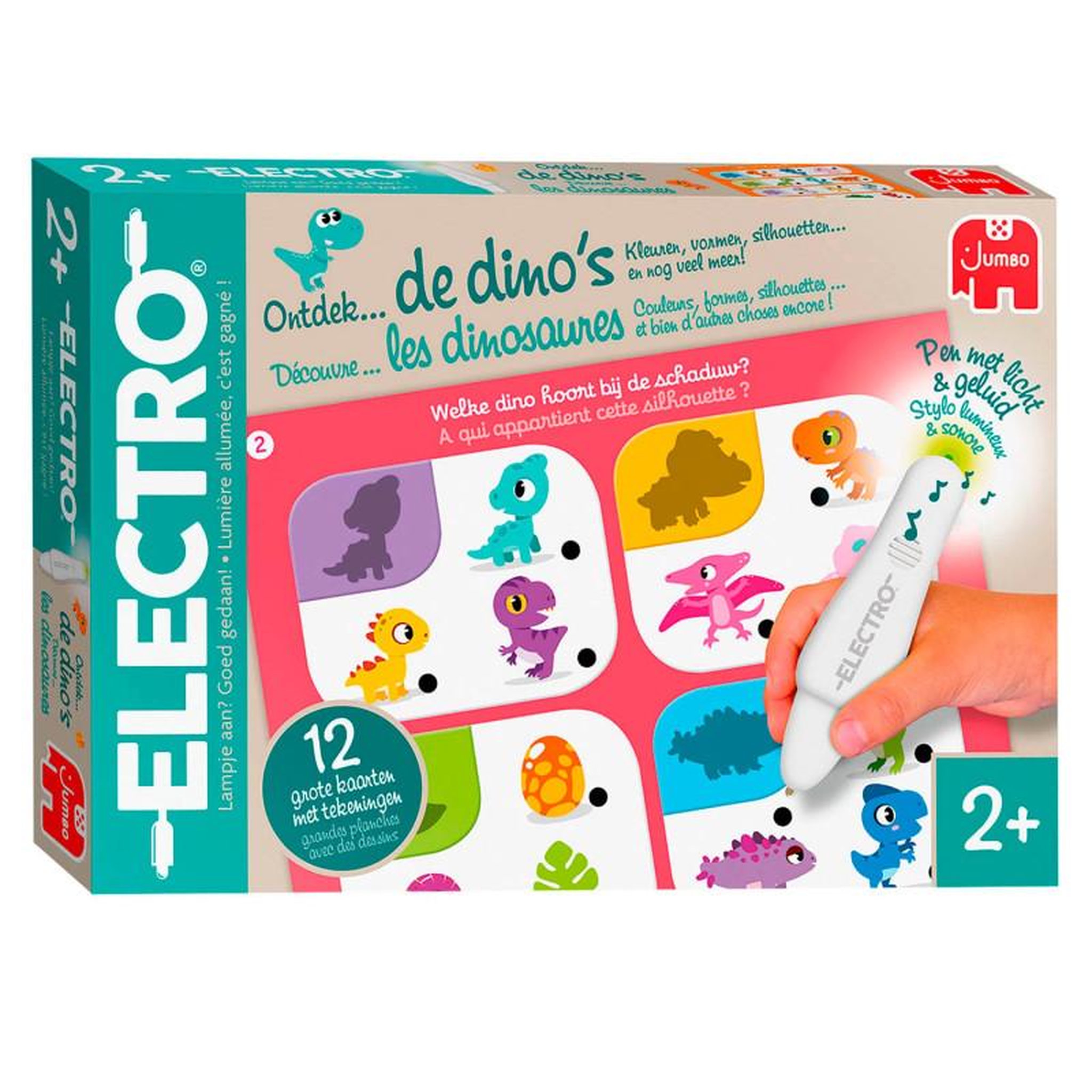 Jumbo JUMBO Electro Wonderpen - Discover the Dino& 39 s