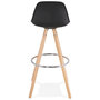 Voir la diapositive 5 : Paris Prix Tabouret de Bar  Bjarki  95cm Noir