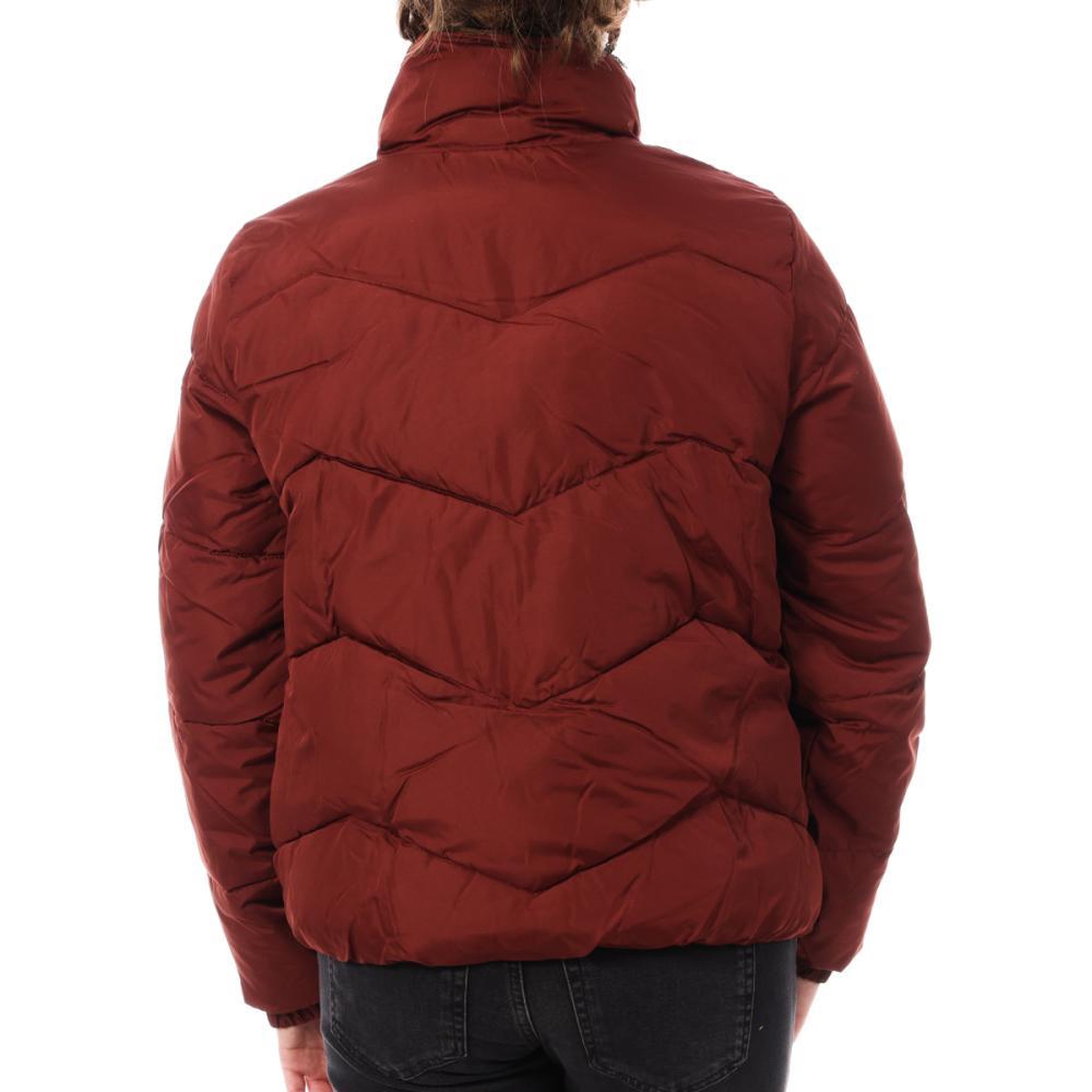 Voir la diapositive 2 : Vero Moda Doudoune Rouge Femme Vero Moda Ligario