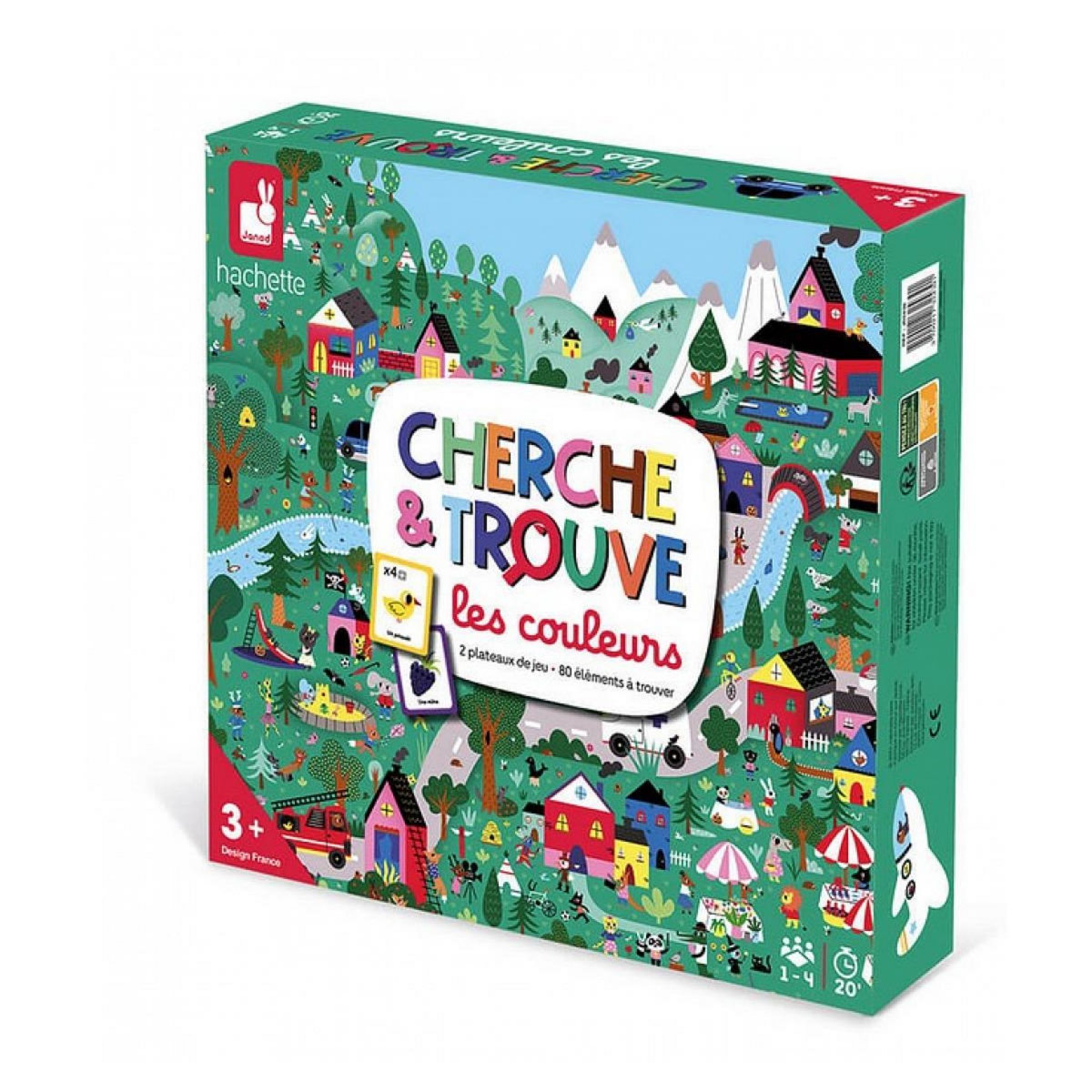 Juratoys-Janod Cherche et trouve les couleurs