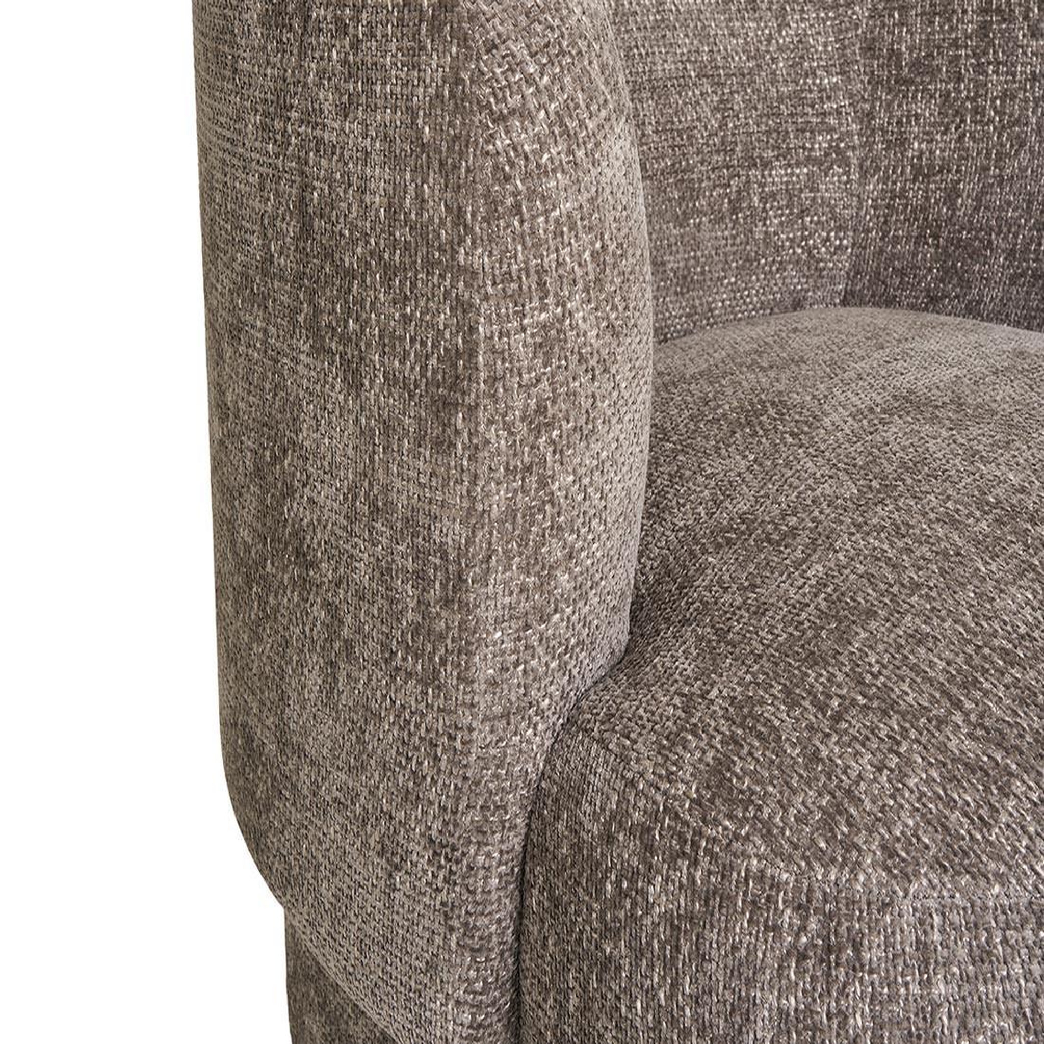 Voir la diapositive 6 : LISA DESIGN Olbia - fauteuil - en tissu texturé