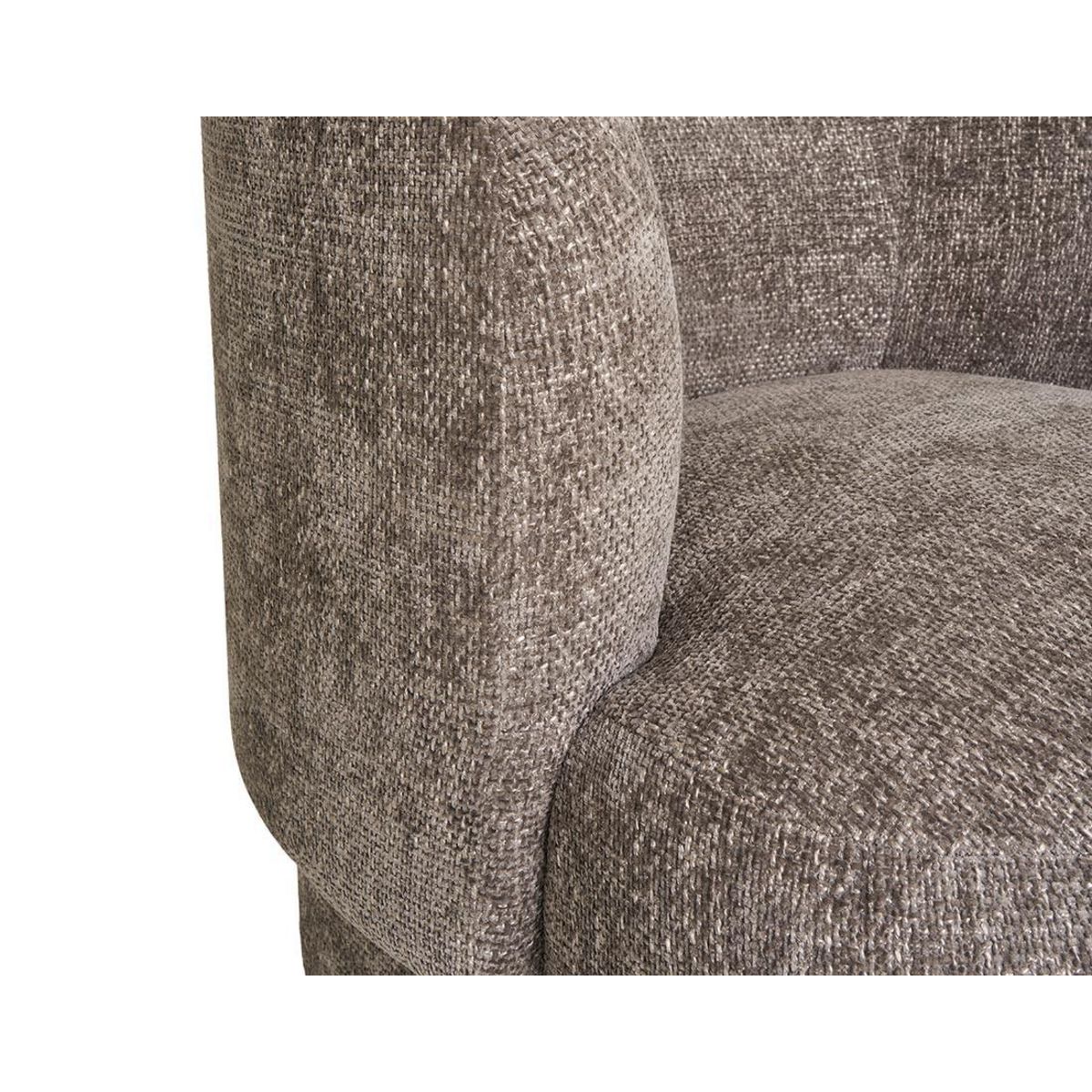 LISA DESIGN Olbia - fauteuil - en tissu texturé