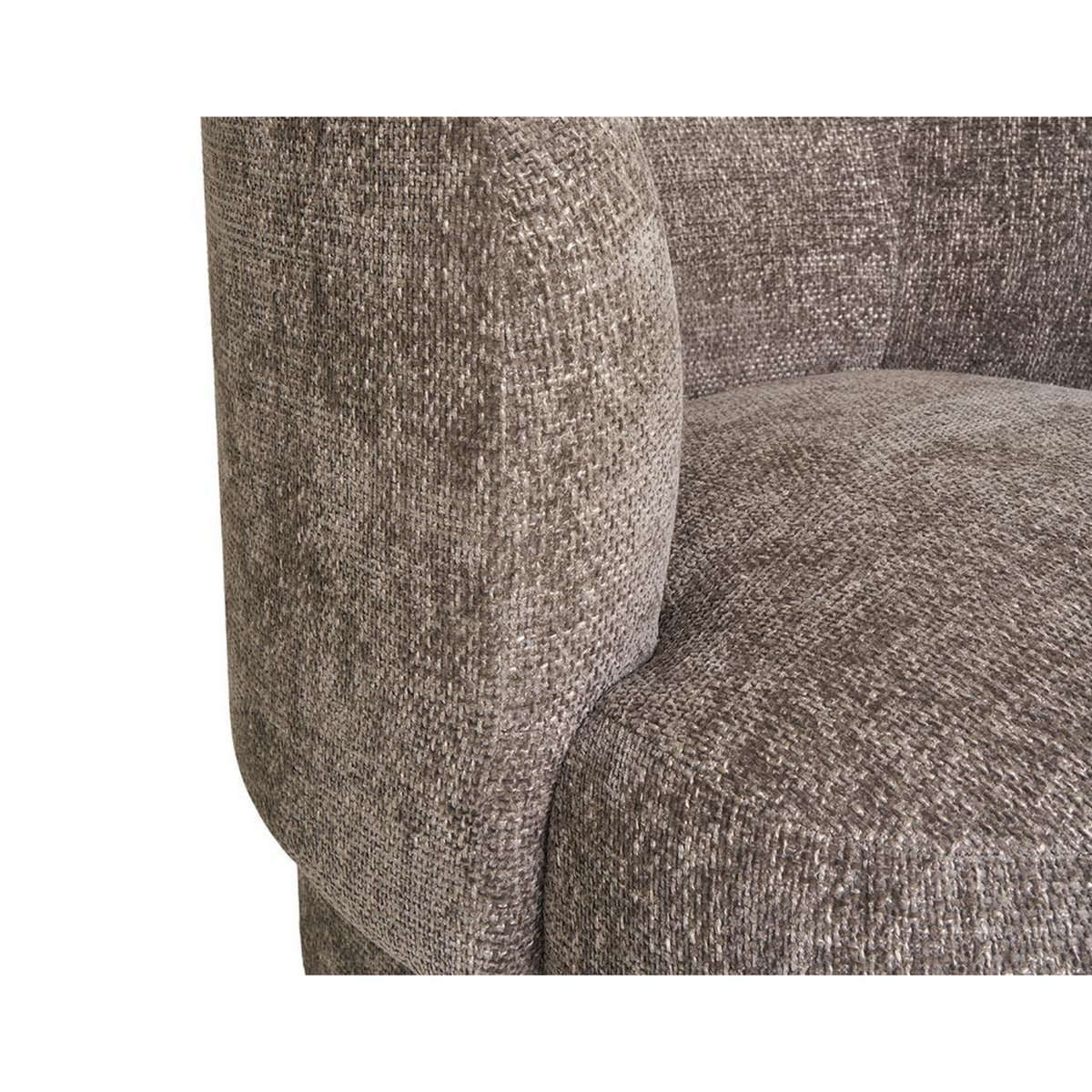 LISA DESIGN Olbia - fauteuil - en tissu texturé
