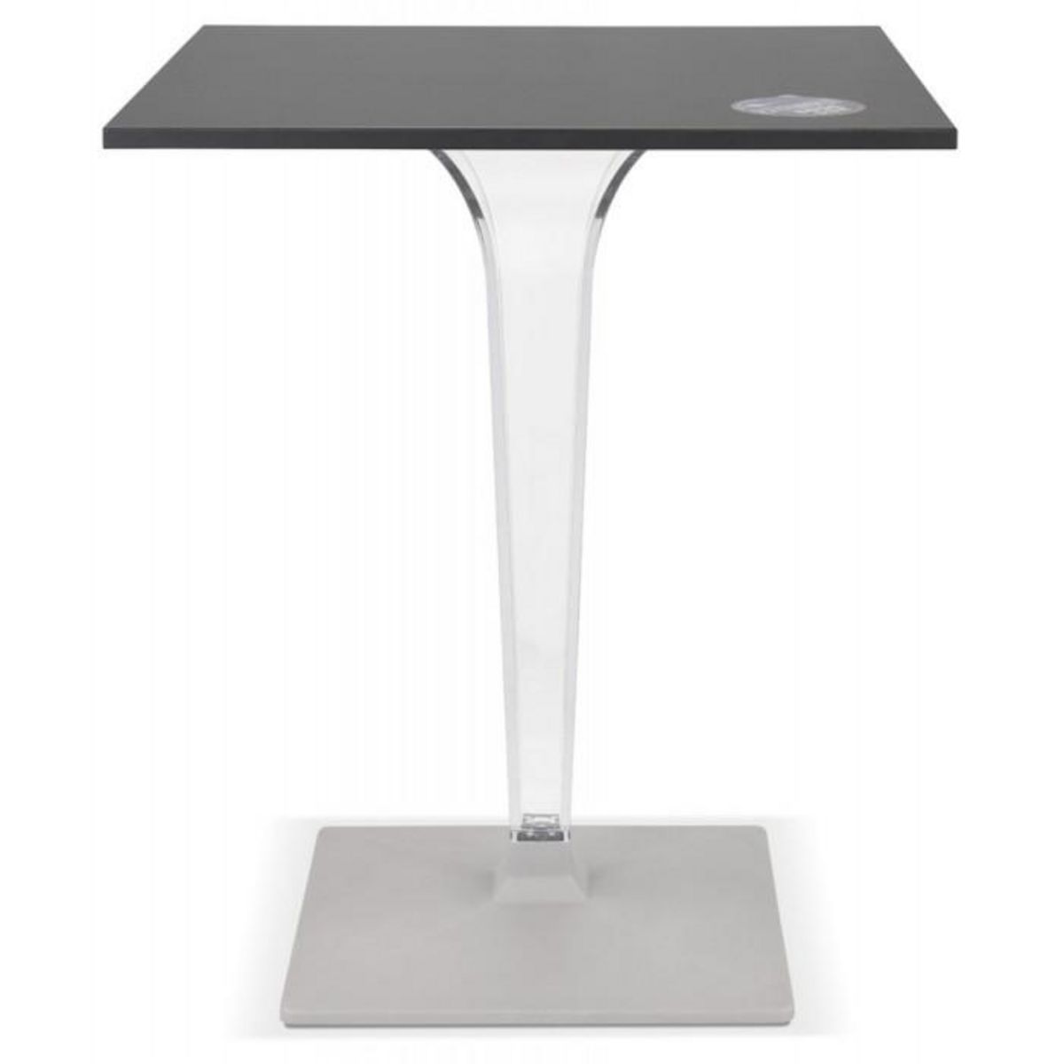 Paris Prix Table Carrée Intérieur & Extérieur  Summer  71cm Noir