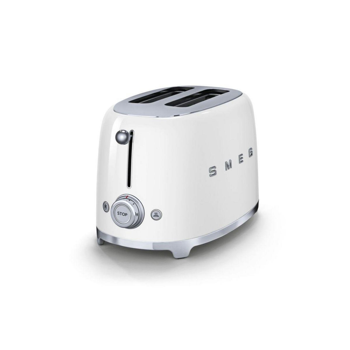 SMEG Grille-pain TSF01WHEU blanc