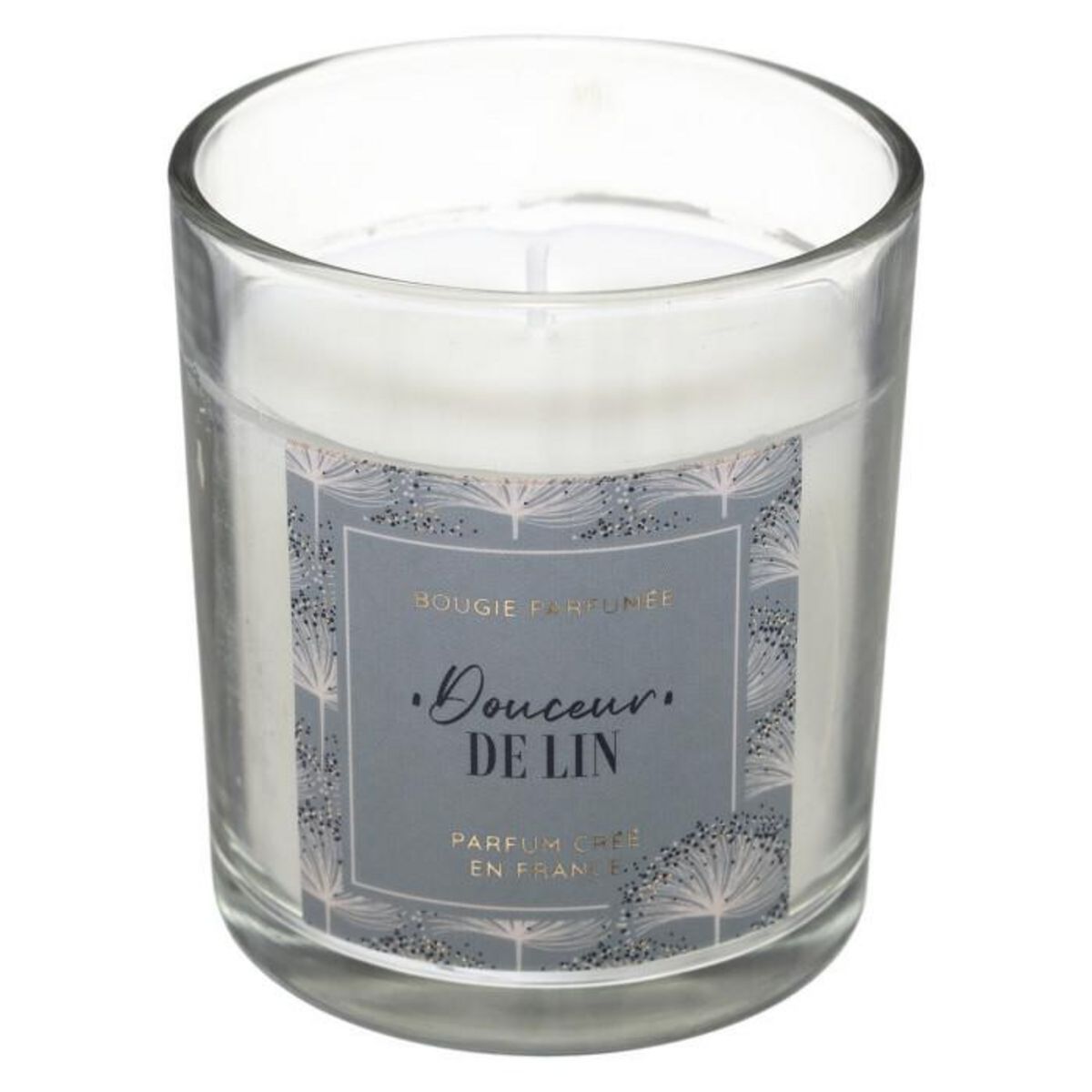 COMPTOIR DE LA BOUGIE Bougie Parfumée Cloche  Loli  130g Douceur de Lin