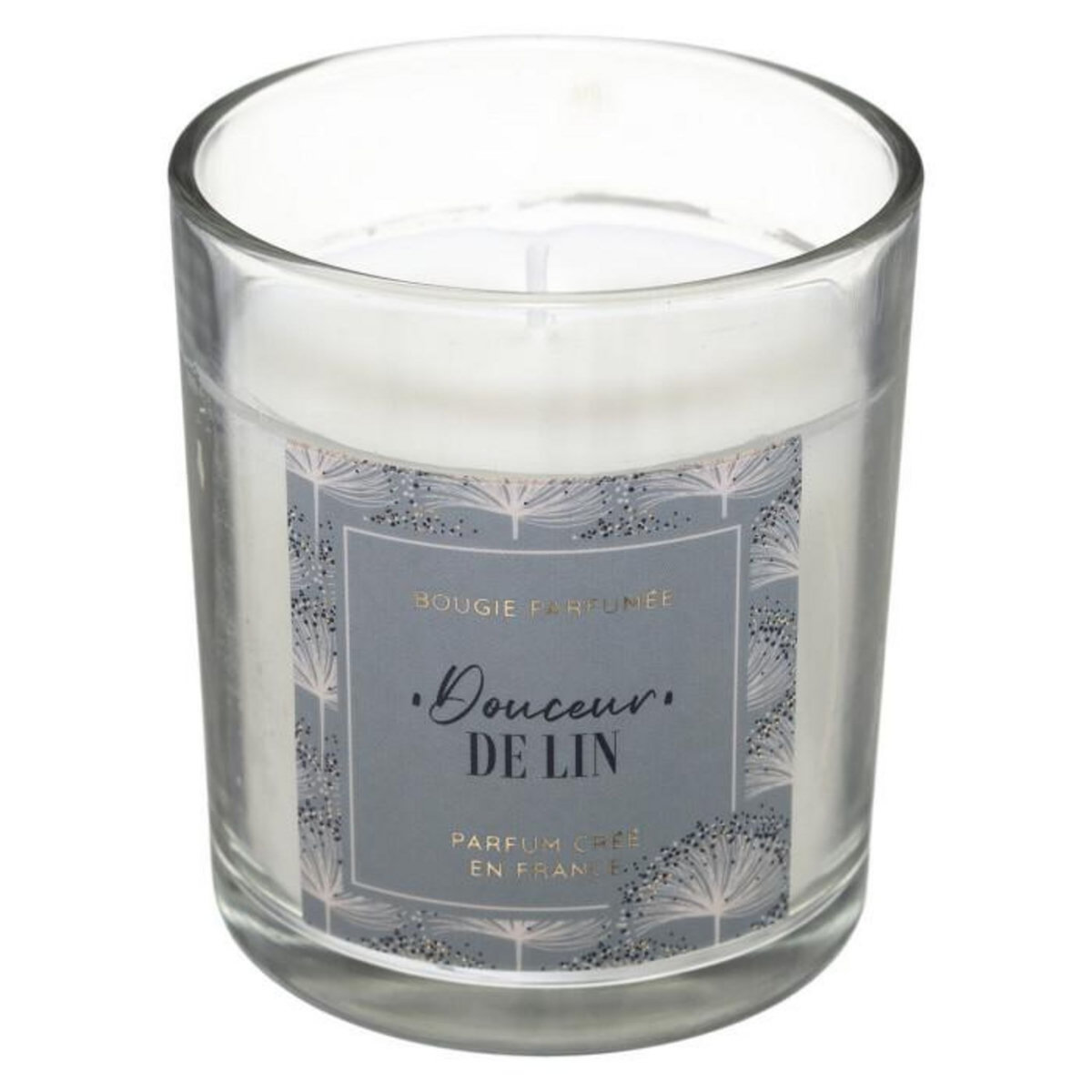 COMPTOIR DE LA BOUGIE Bougie Parfumée Cloche  Loli  130g Douceur de Lin