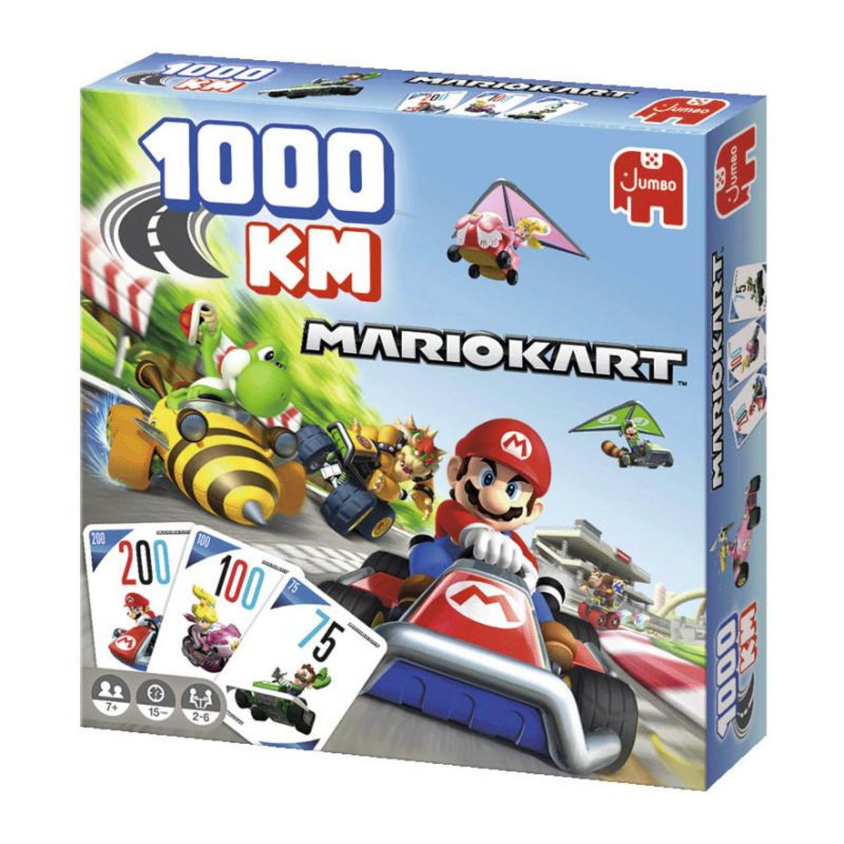 Jumbo Jumbo 1000KM Mario Kart Board Game 1110100011